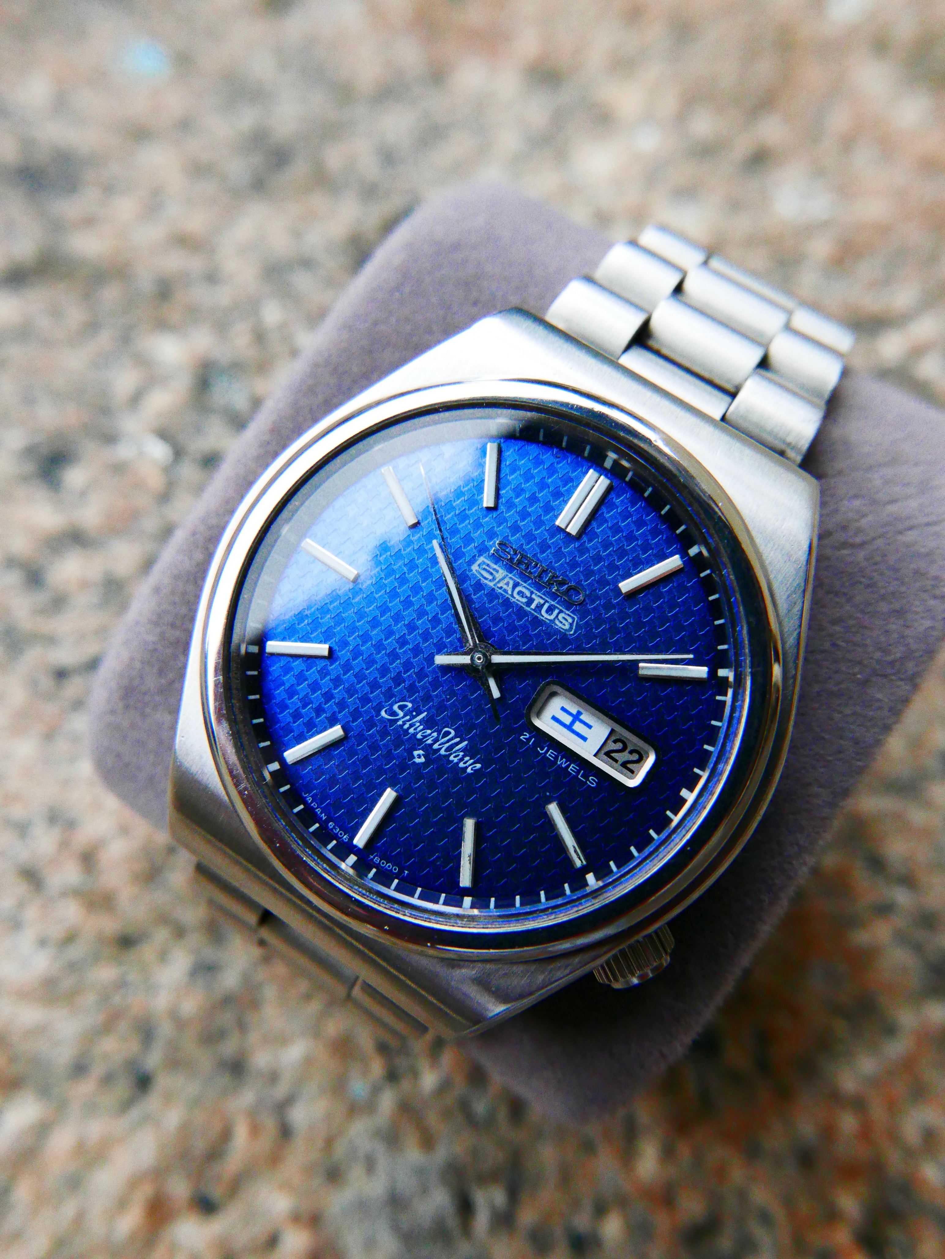 Vintage Watch | Seiko Silverwave 6306-8000 Surface Diver (Blue Wave-Star)