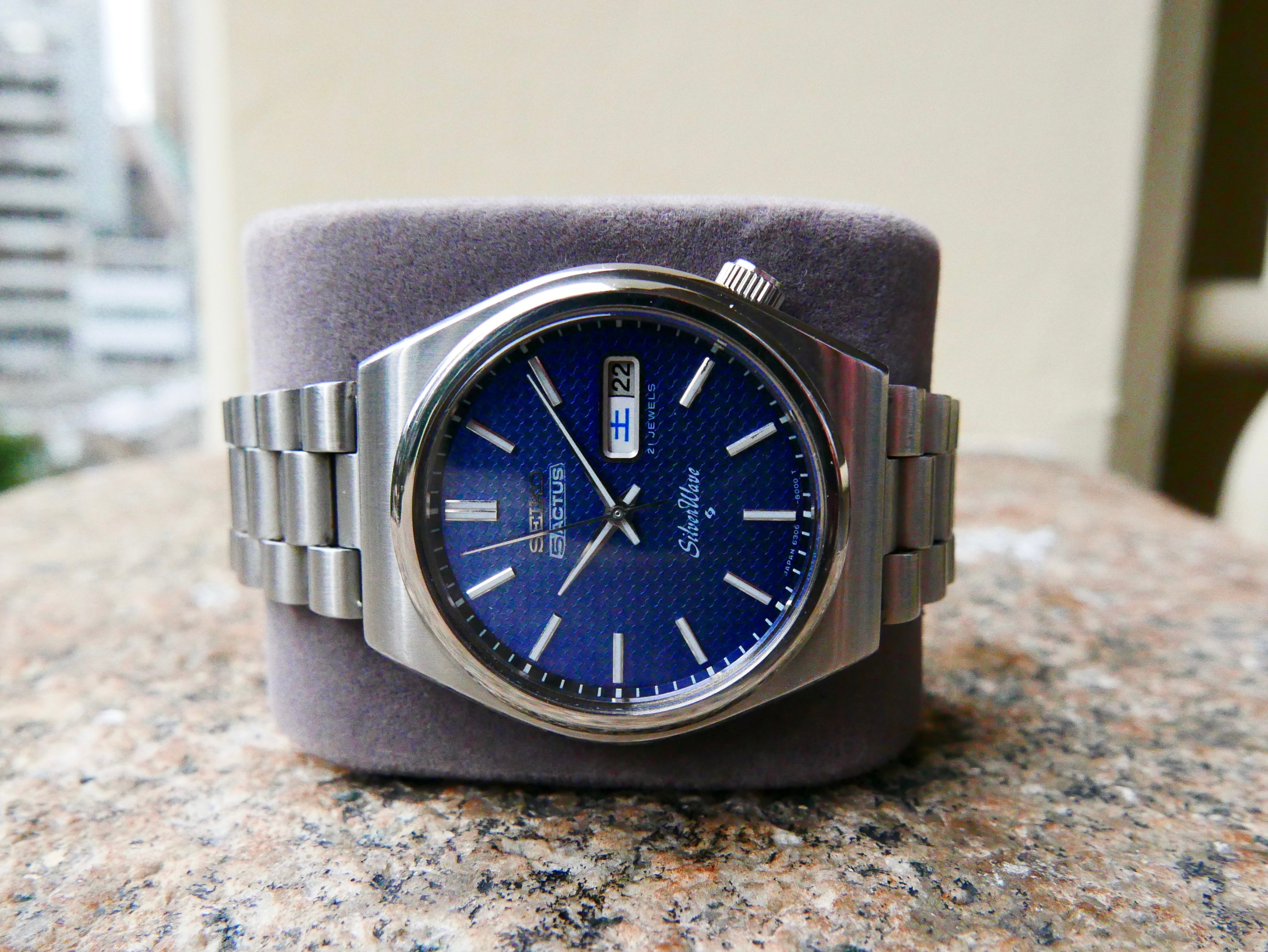 Vintage Watch | Seiko Silverwave 6306-8000 Surface Diver (Blue Wave-Star)