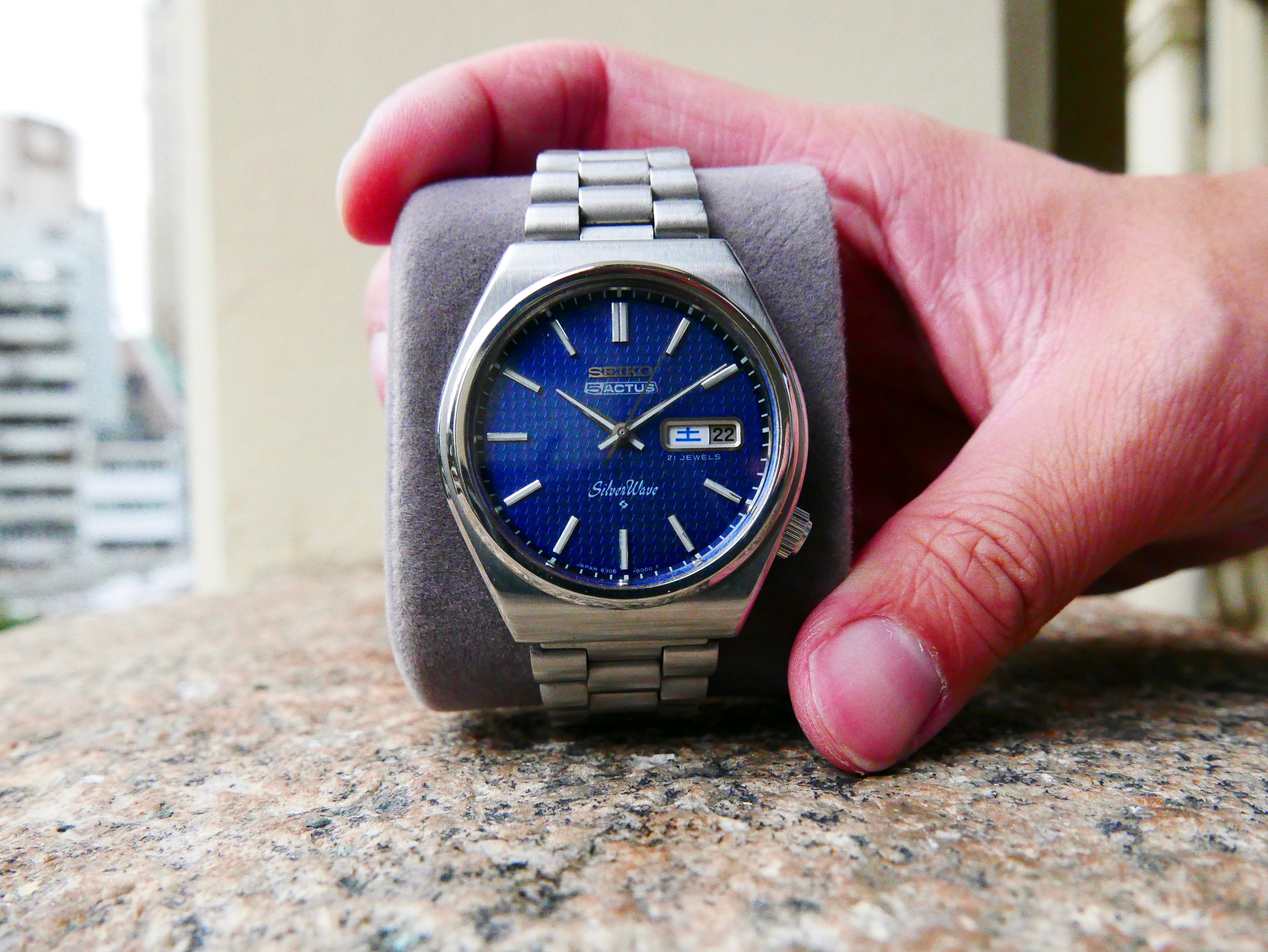 Vintage Watch | Seiko Silverwave 6306-8000 Surface Diver (Blue Wave-Star)