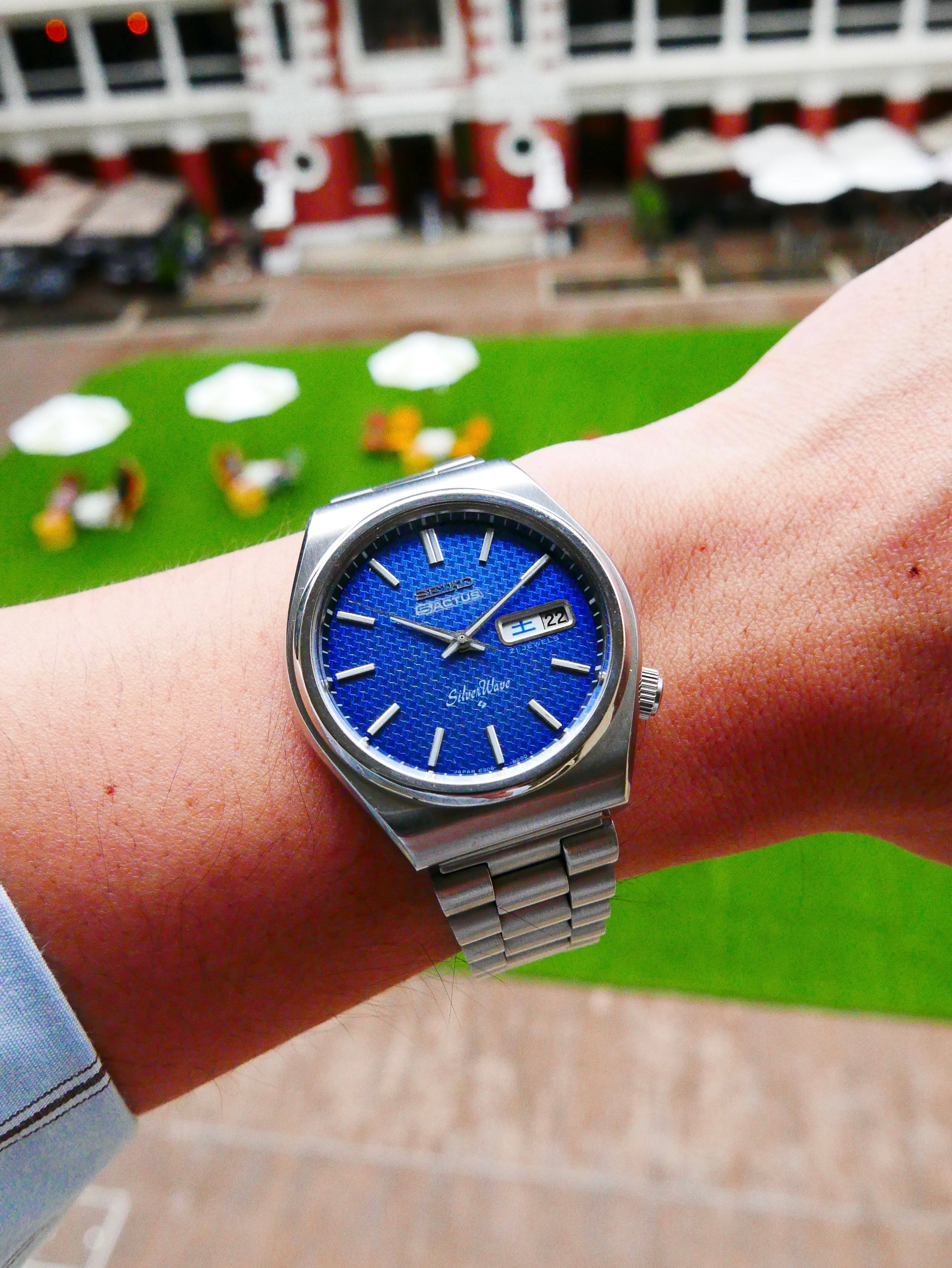 Vintage Watch | Seiko Silverwave 6306-8000 Surface Diver (Blue Wave-Star)
