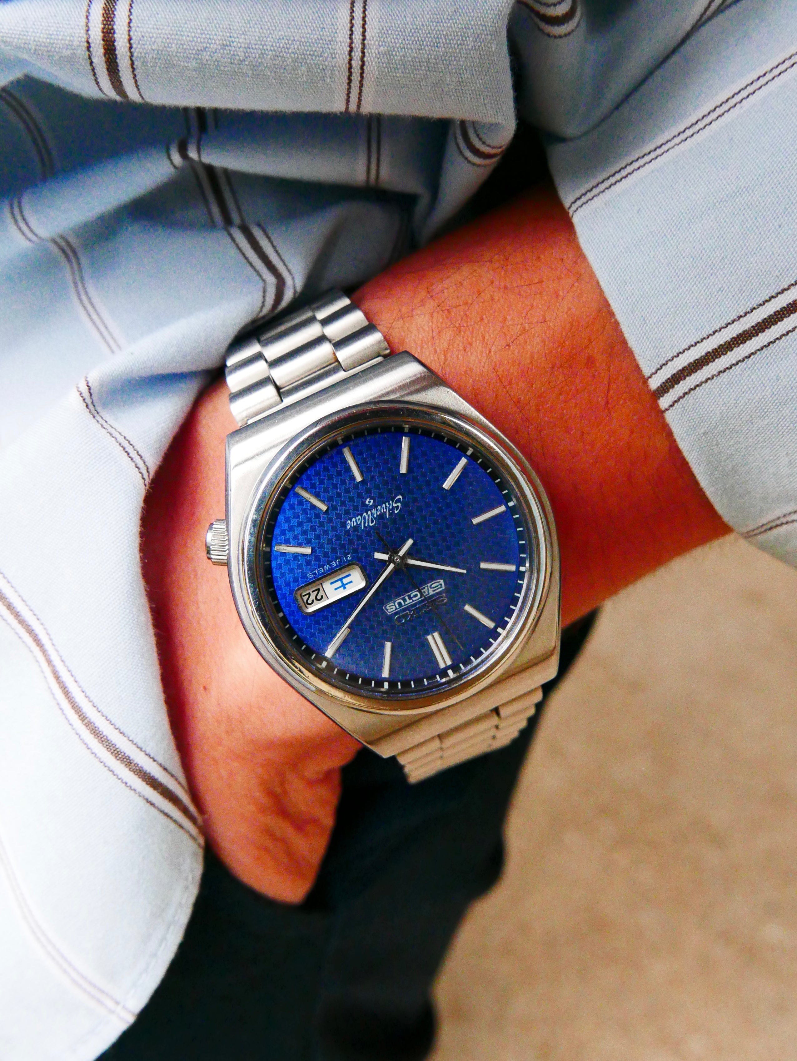 Vintage Watch | Seiko Silverwave 6306-8000 Surface Diver (Blue Wave-Star)