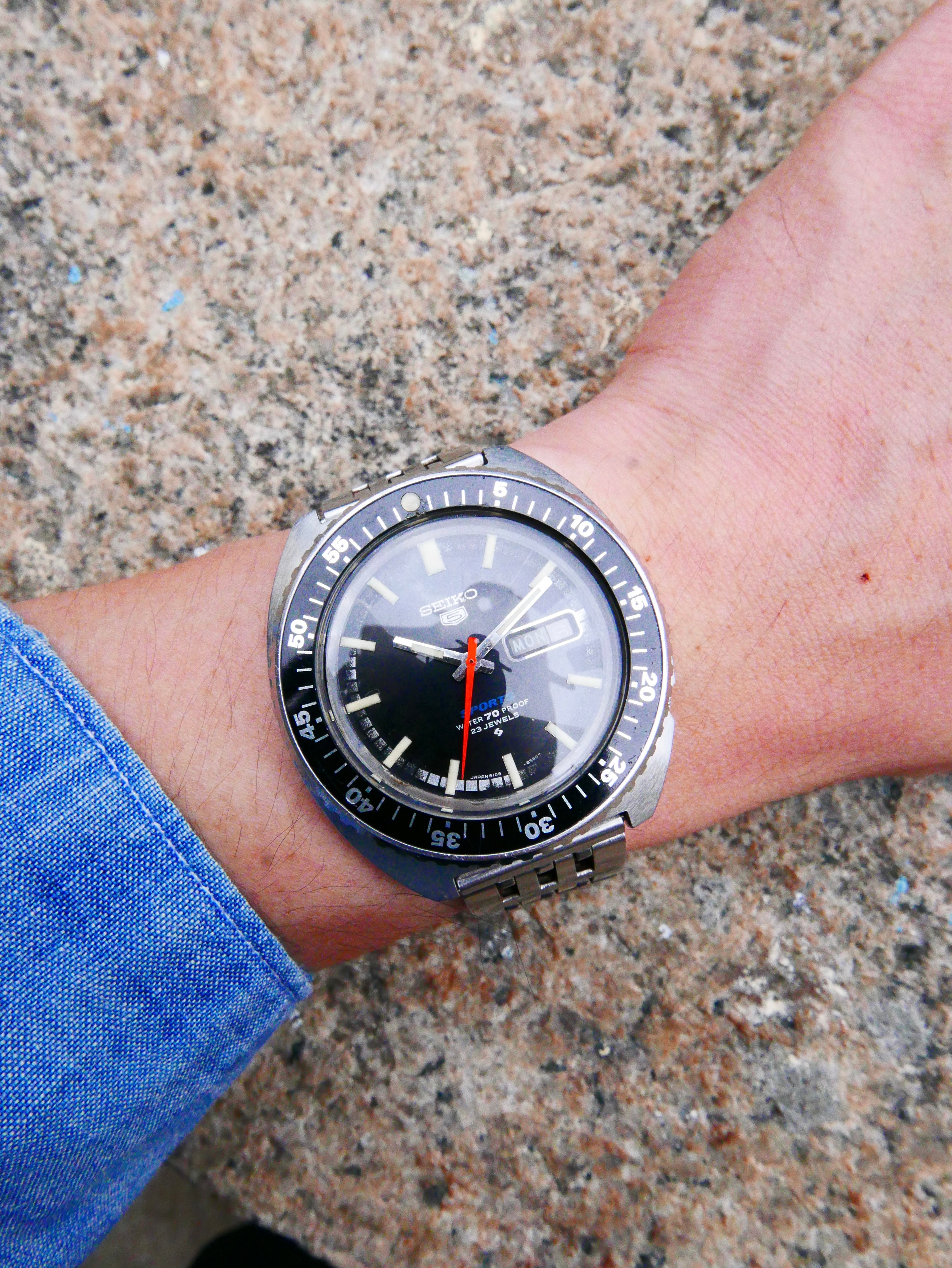 Vintage Watch | Seiko Sports 5 6106-8510