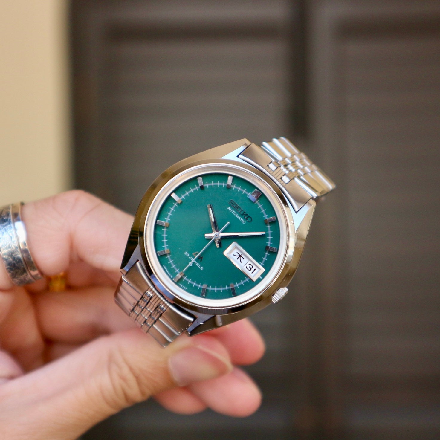 Seiko Lord Matic Green