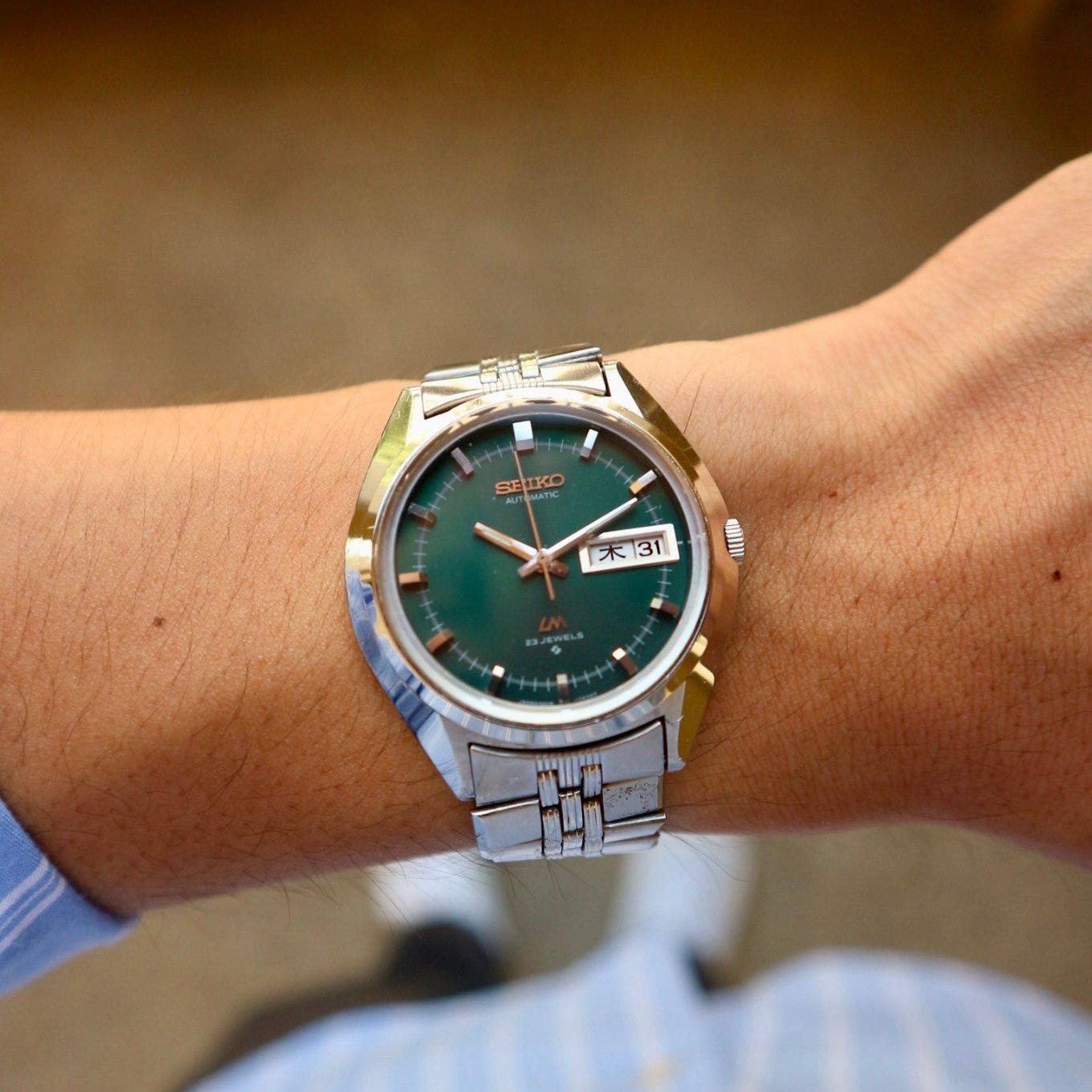 Seiko Lord Matic Green