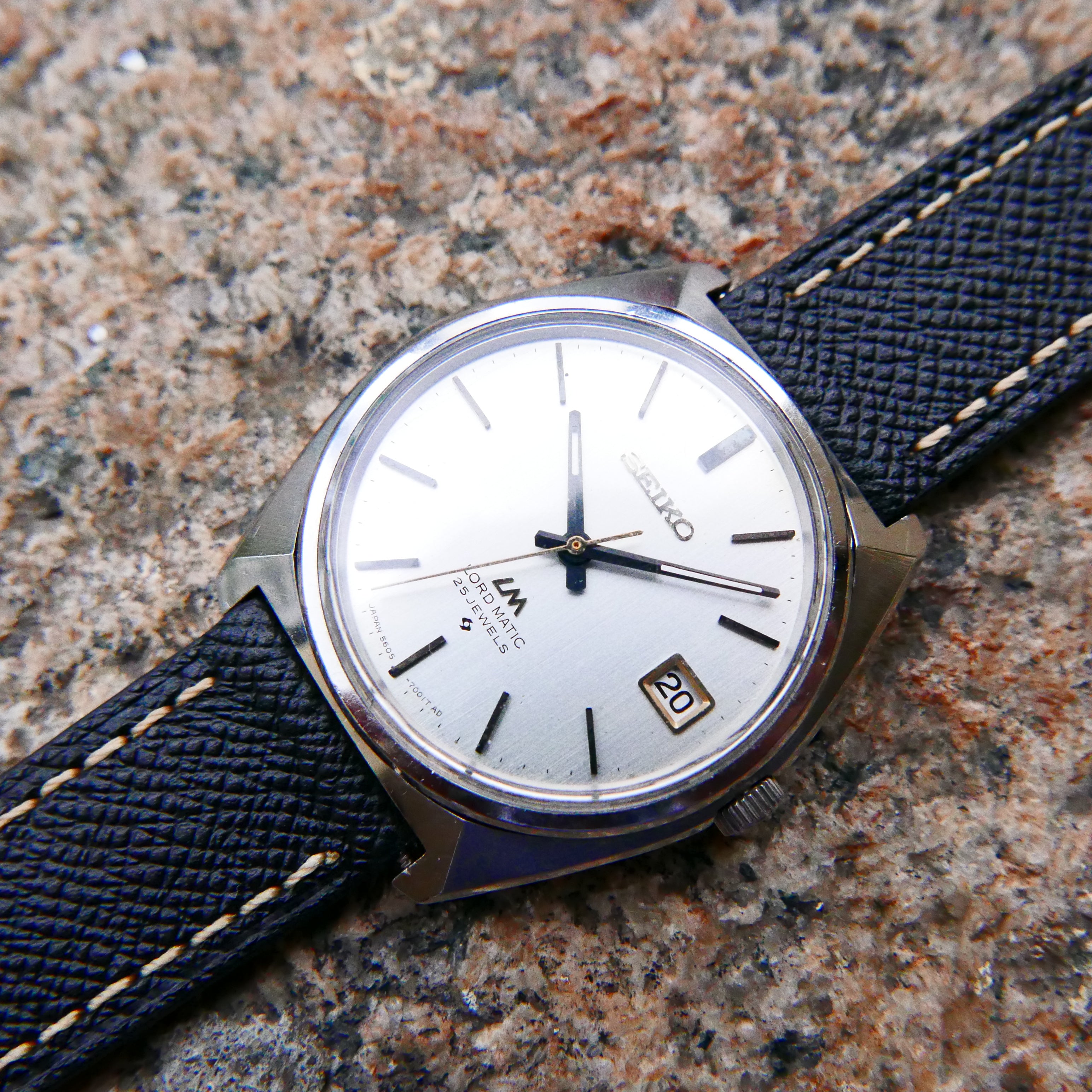 Vintage Watch | Seiko Lord Matic 5605 [MINT][Gold Seiko & LM Logo]