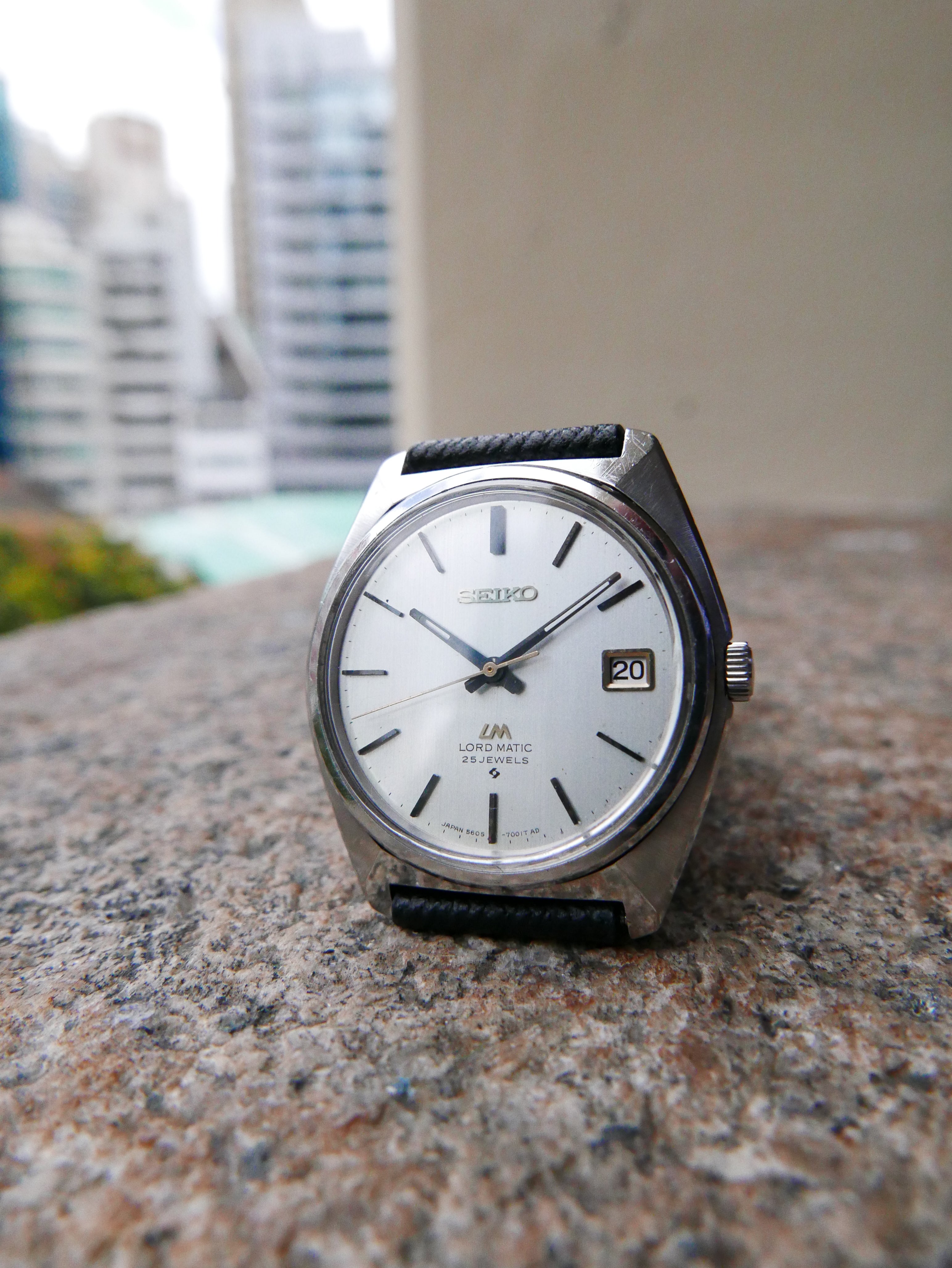Vintage Watch | Seiko Lord Matic 5605 [MINT][Gold Seiko & LM Logo]