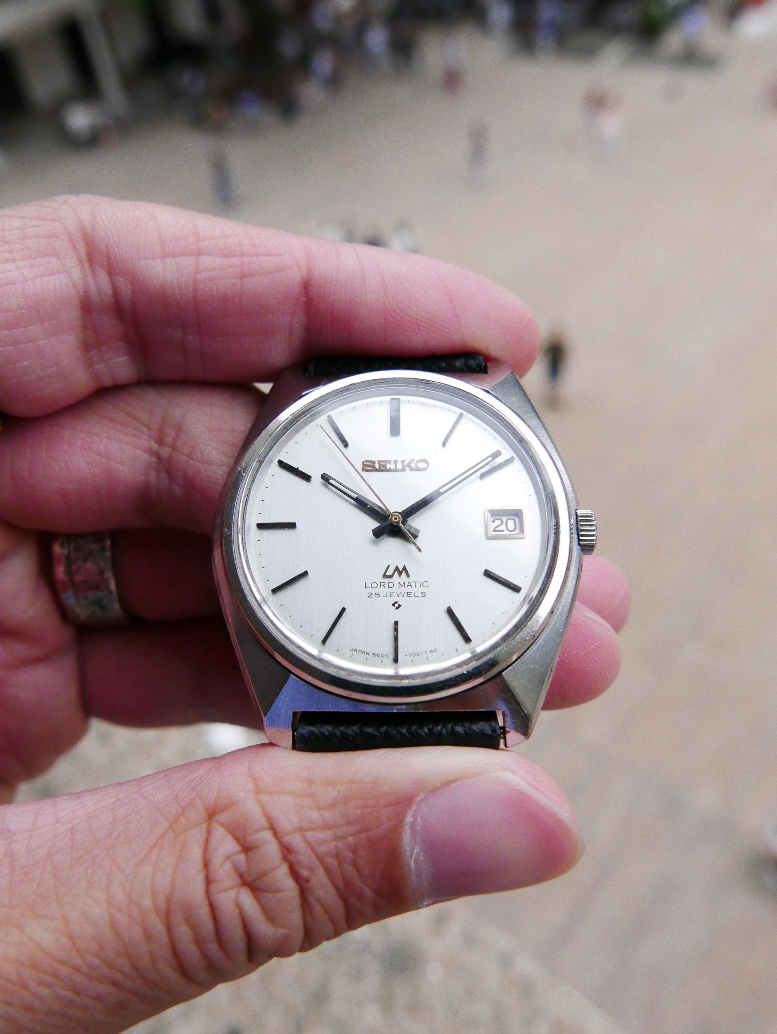 Vintage Watch | Seiko Lord Matic 5605 [MINT][Gold Seiko & LM Logo]