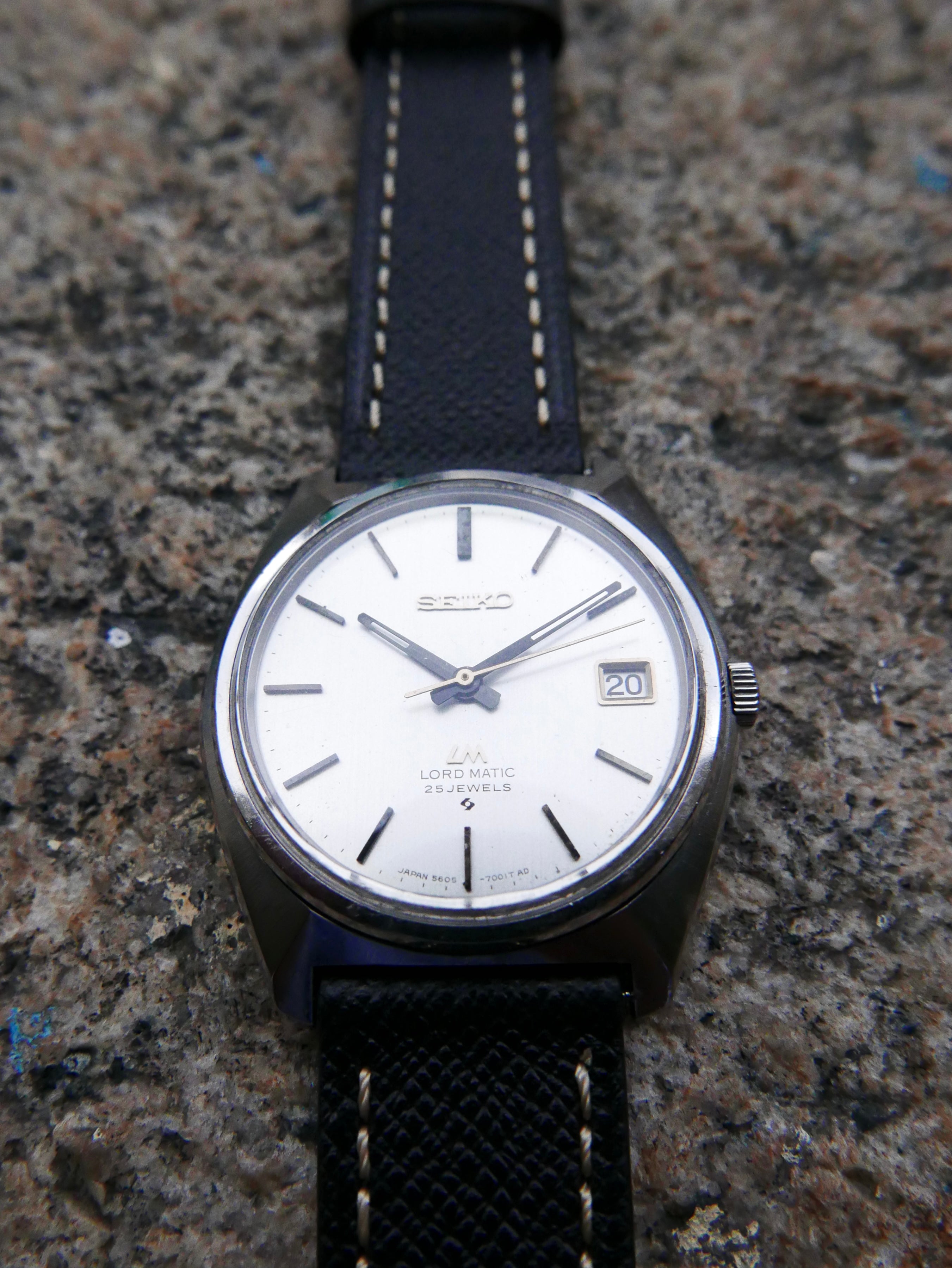 Vintage Watch | Seiko Lord Matic 5605 [MINT][Gold Seiko & LM Logo]