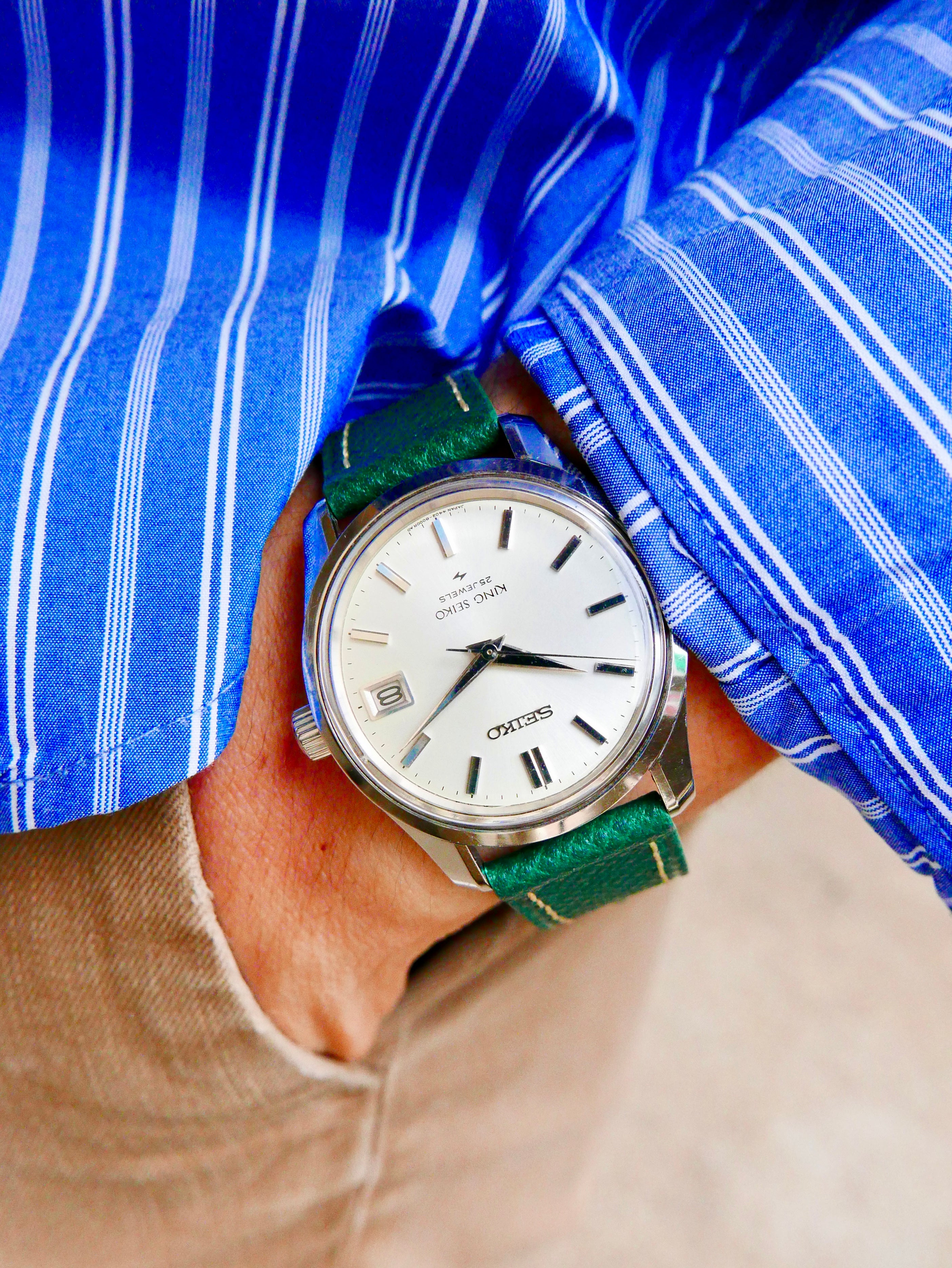King Seiko 4402-8000R on wrist