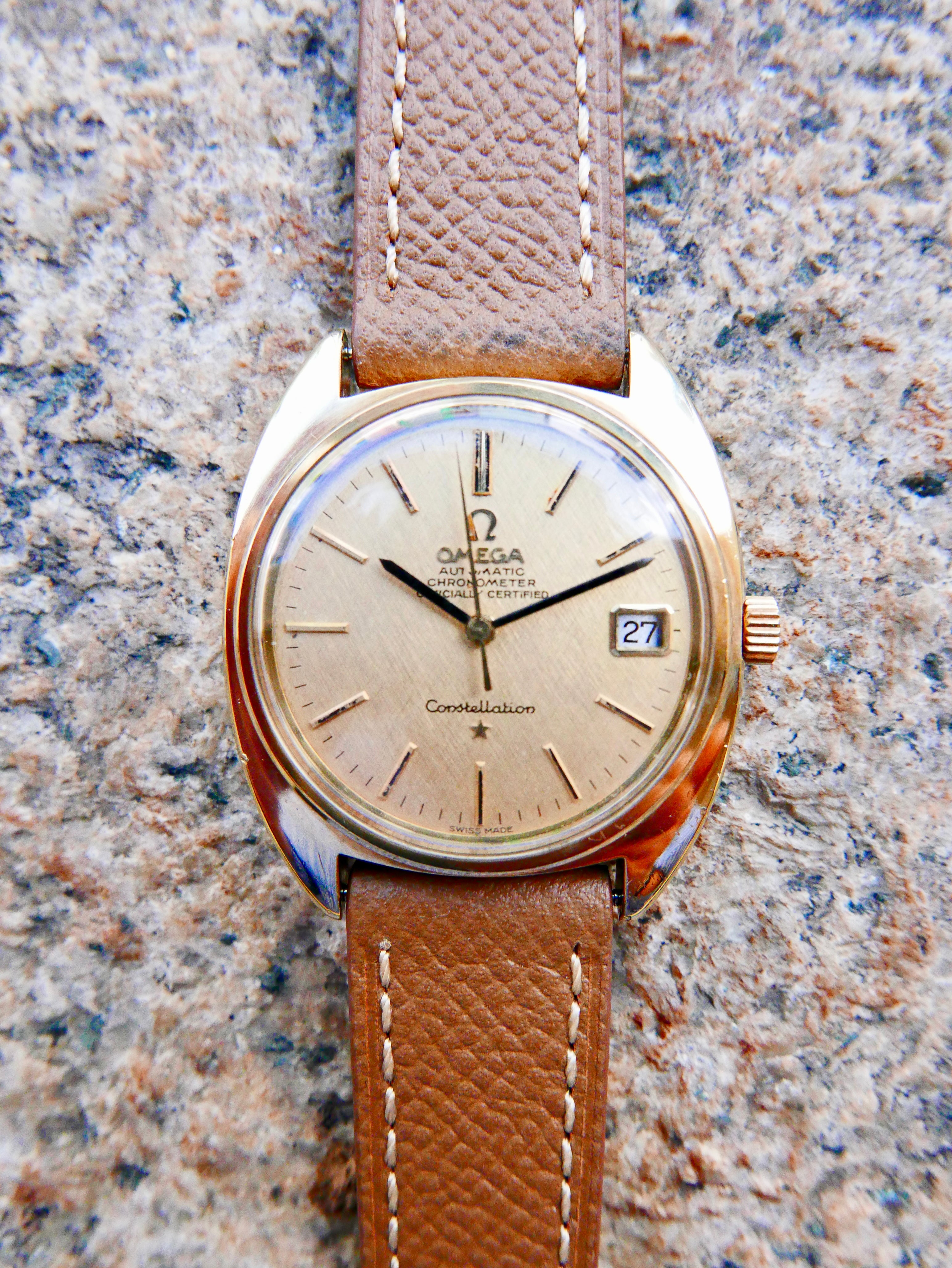 Vintage Watch | Omega Constellation Automatic Date 168.017  (Gold Plated)
