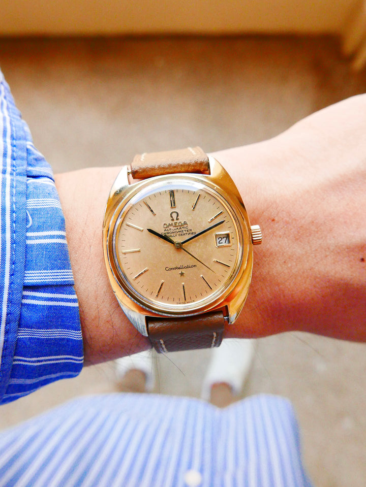 Vintage Watch | Omega Constellation Automatic Date 168.017  (Gold Plated)