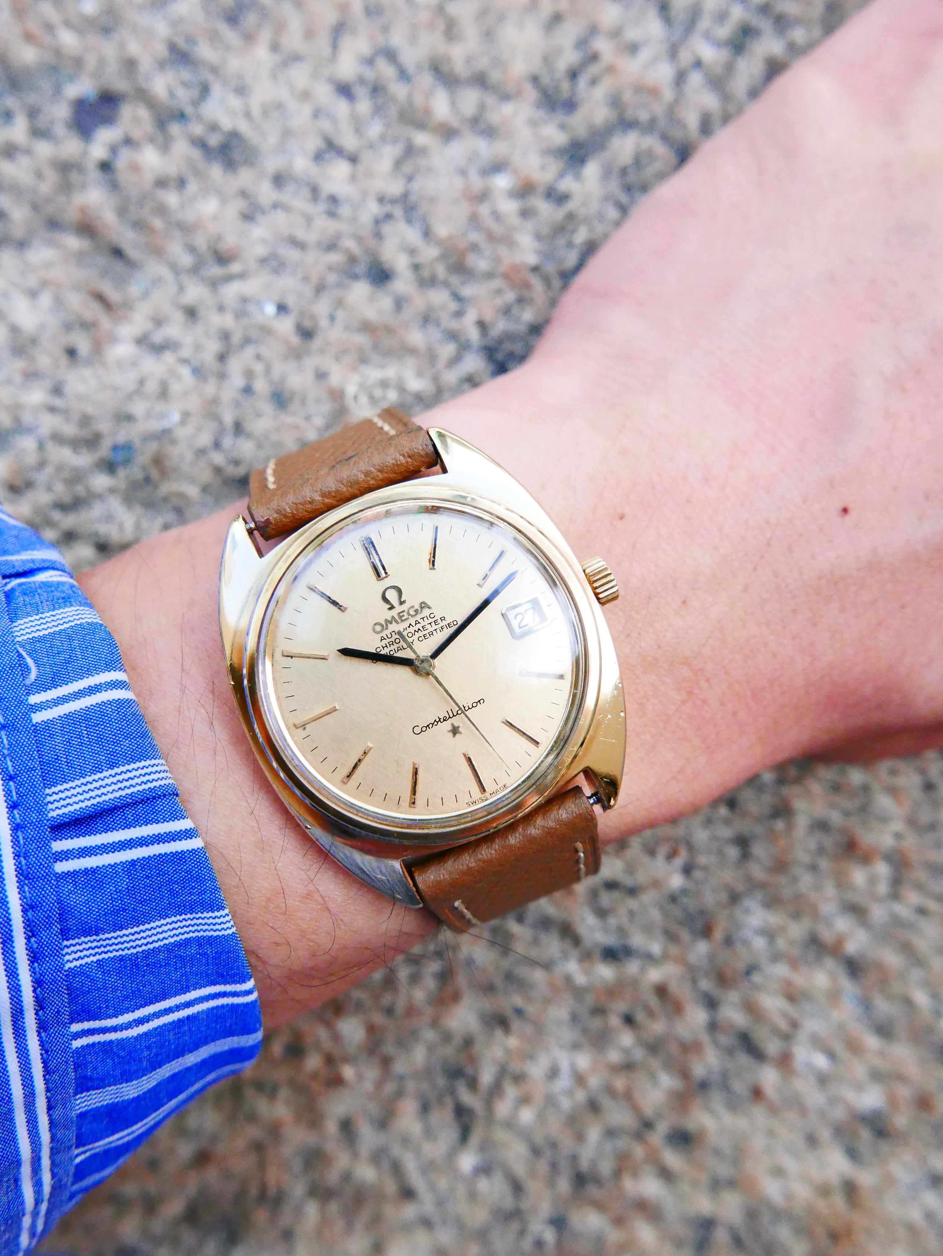 Vintage Watch | Omega Constellation Automatic Date 168.017  (Gold Plated)