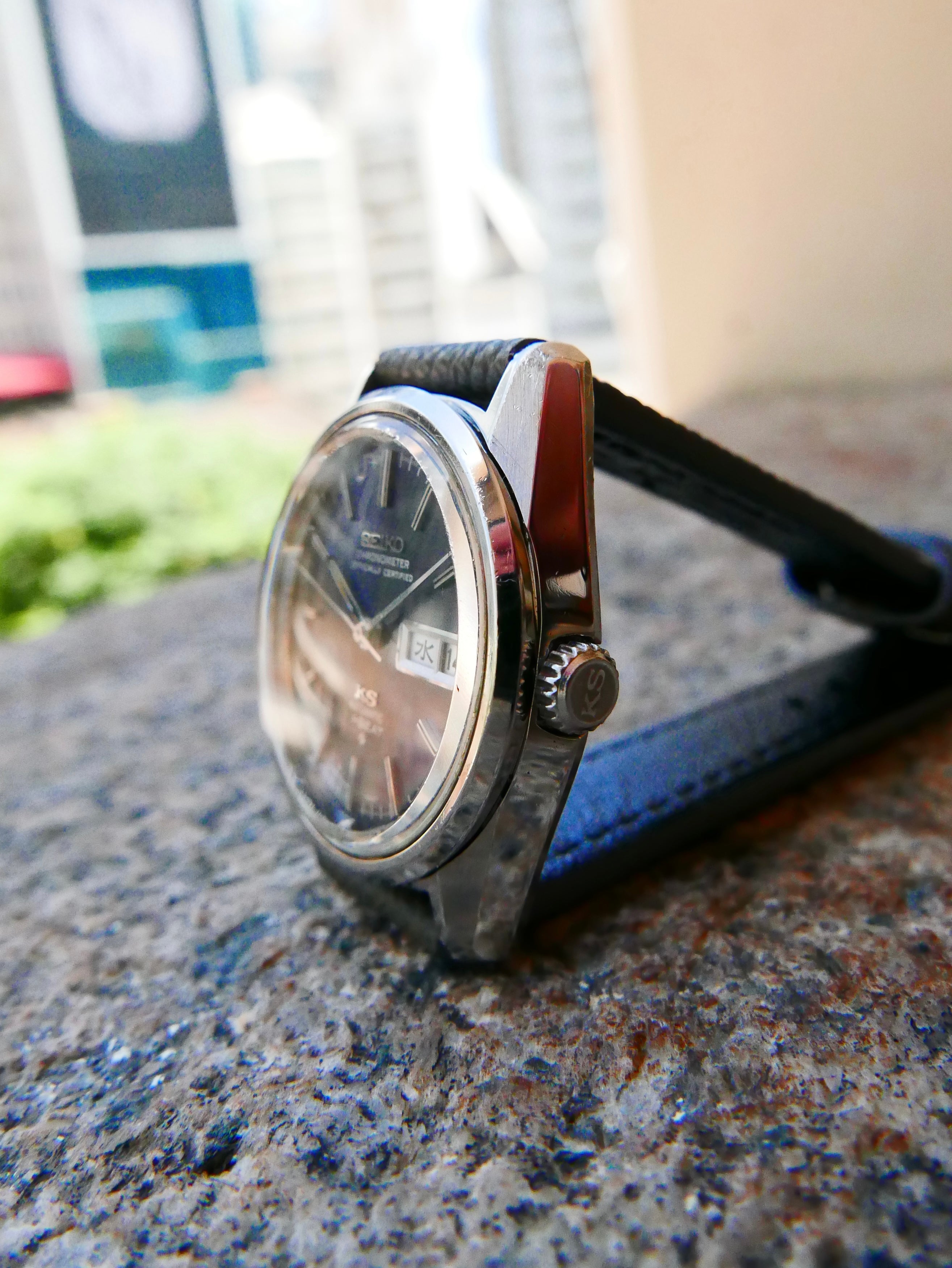 Vintage Watch | King Seiko Chronometer 5626 7040 (Blue Dial)