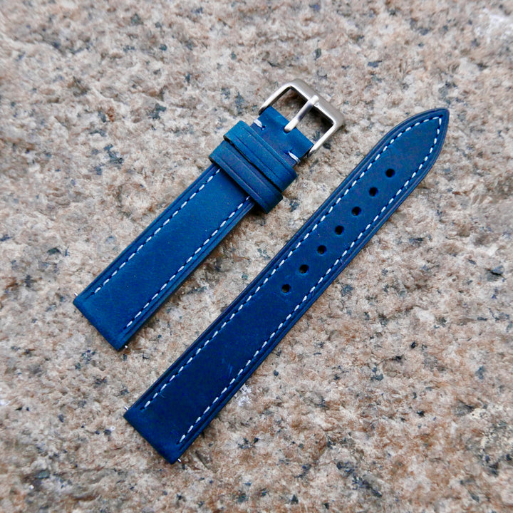 Saddle Series Leather Watch Strap (18mm/19mm/20mm)