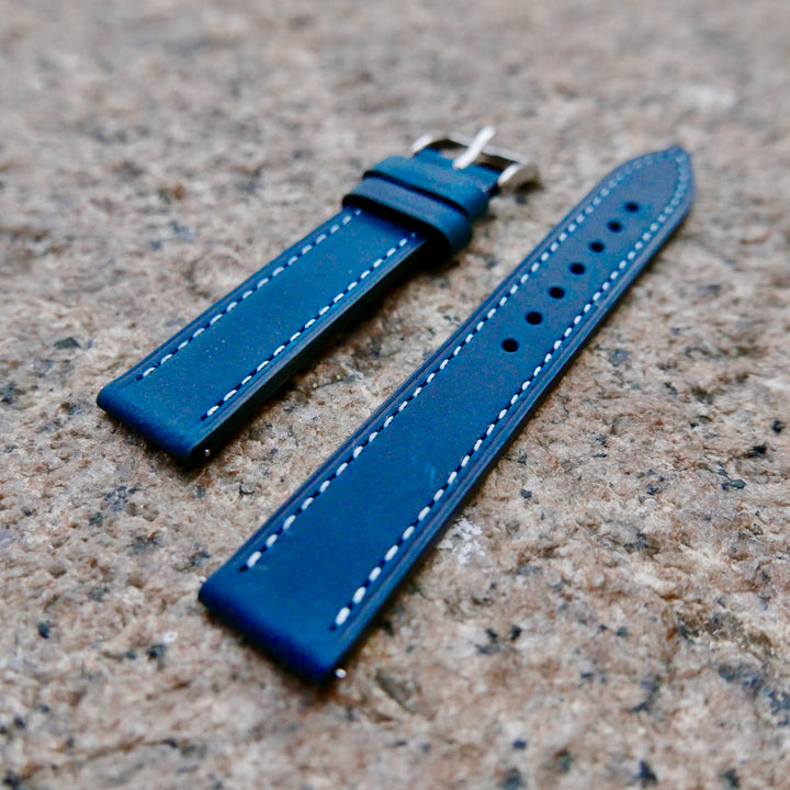 Saddle Series Leather Watch Strap (18mm/19mm/20mm)