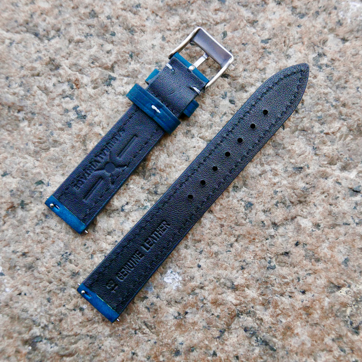 Saddle Series Leather Watch Strap (18mm/19mm/20mm)
