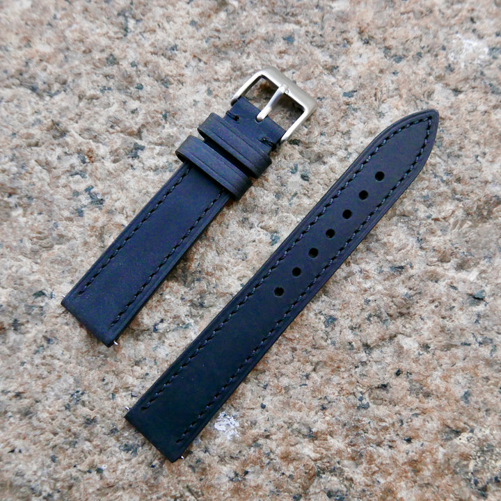 Saddle Series Leather Watch Strap (18mm/19mm/20mm)