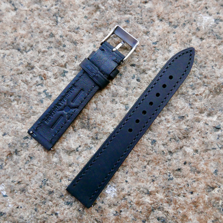 Saddle Series Leather Watch Strap (18mm/19mm/20mm)