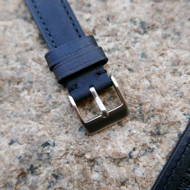 Saddle Series Leather Watch Strap (18mm/19mm/20mm)