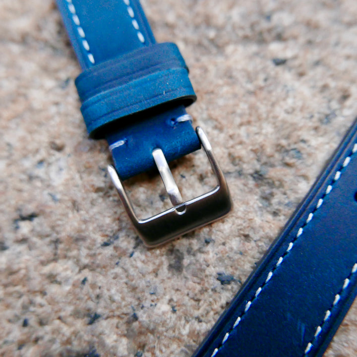 Saddle Series Leather Watch Strap (18mm/19mm/20mm)