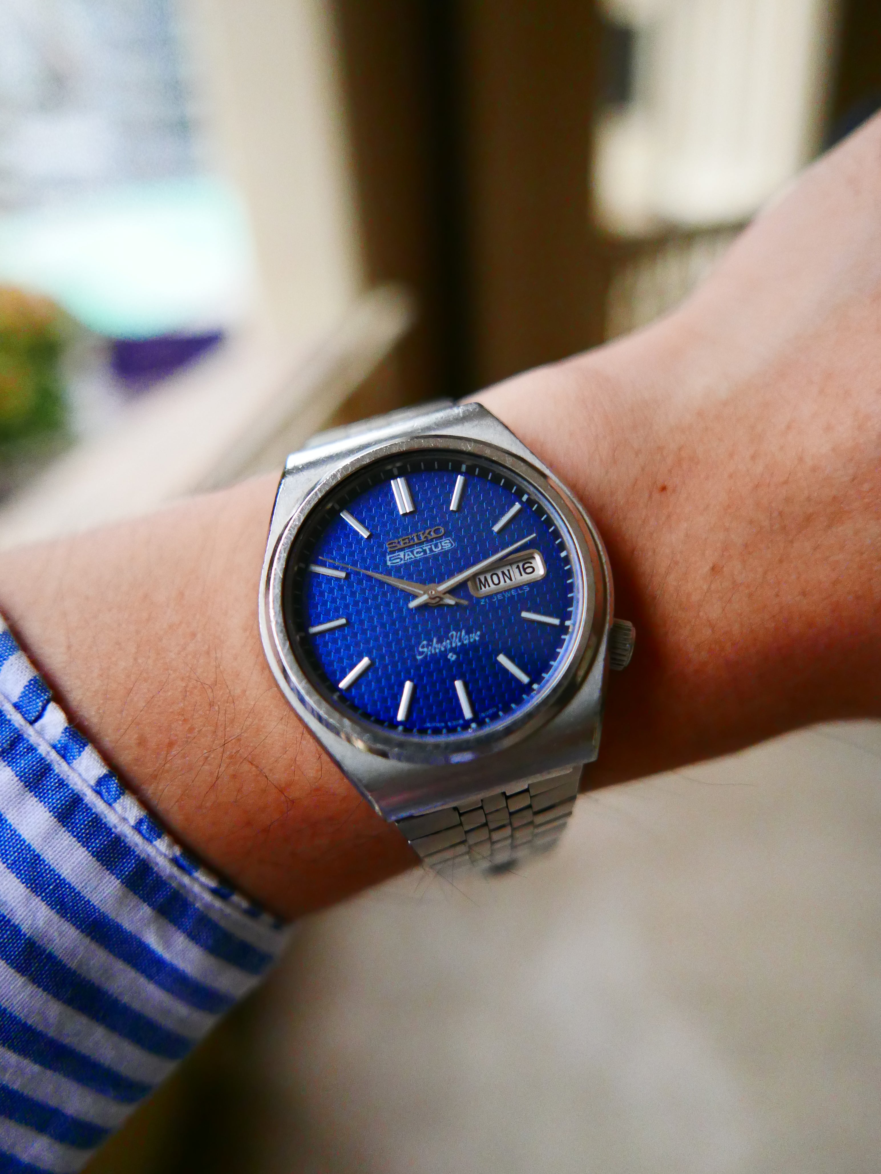 Vintage Watch | Seiko Silverwave 6306-8000 Surface Diver (Blue Wave-Star)