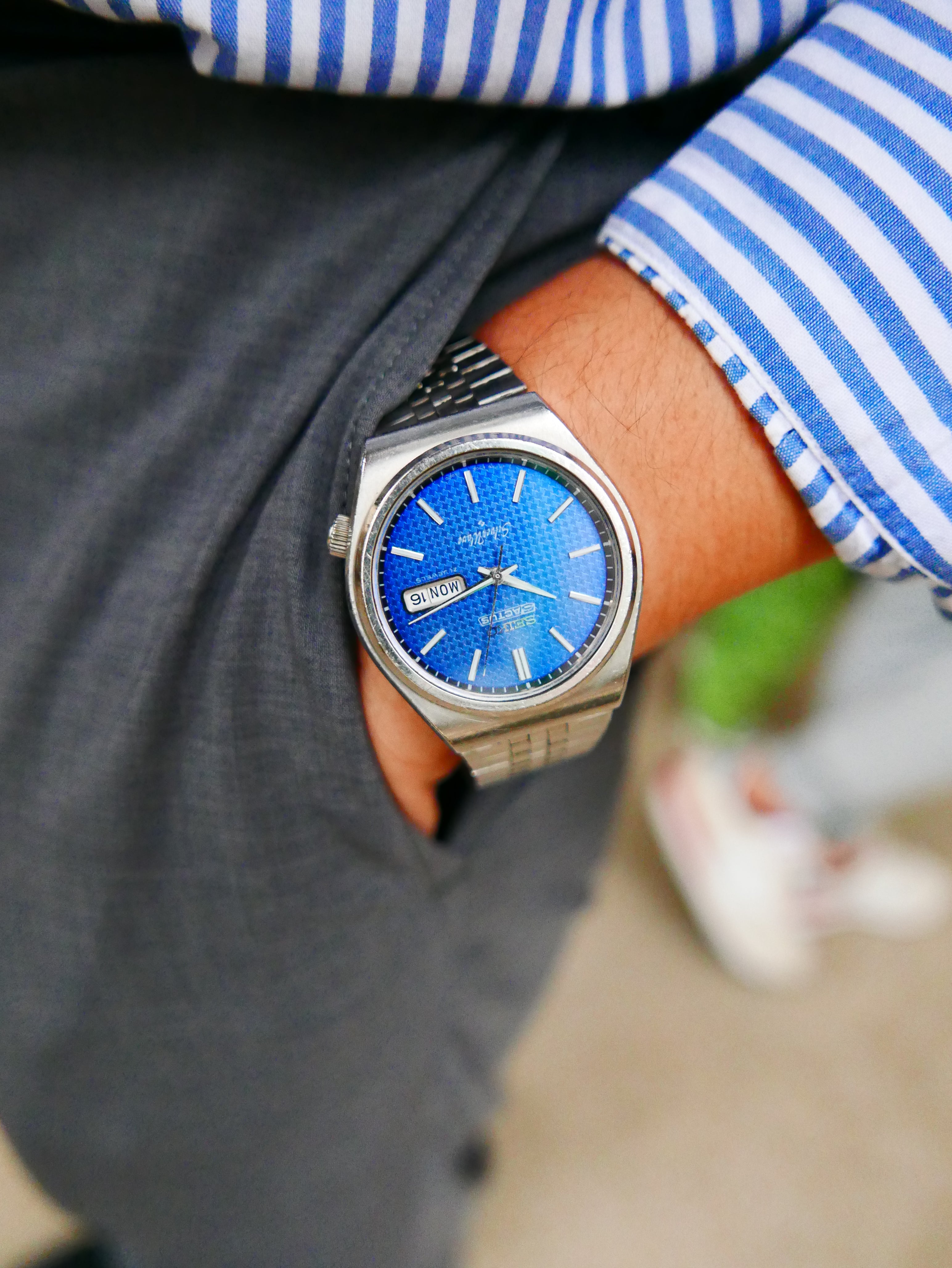 Vintage Watch | Seiko Silverwave 6306-8000 Surface Diver (Blue Wave-Star)