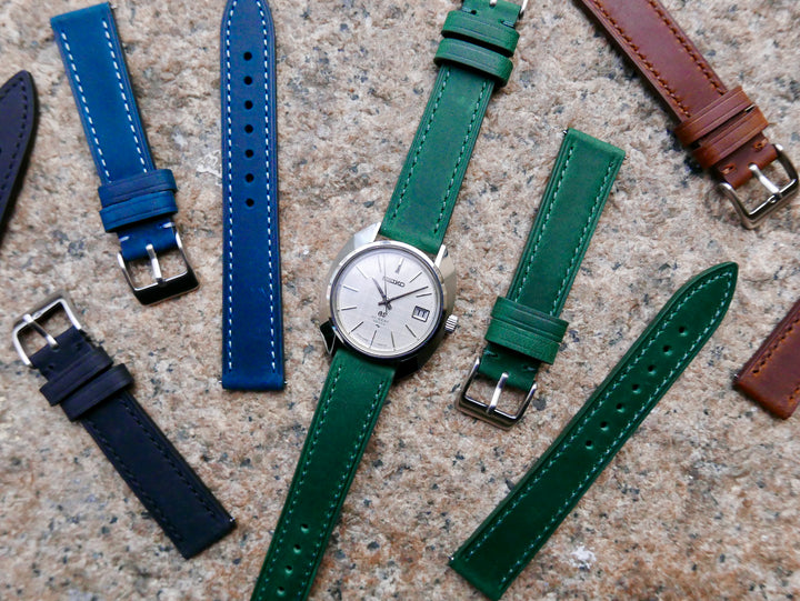 Saddle Series Leather Watch Strap (18mm/19mm/20mm)