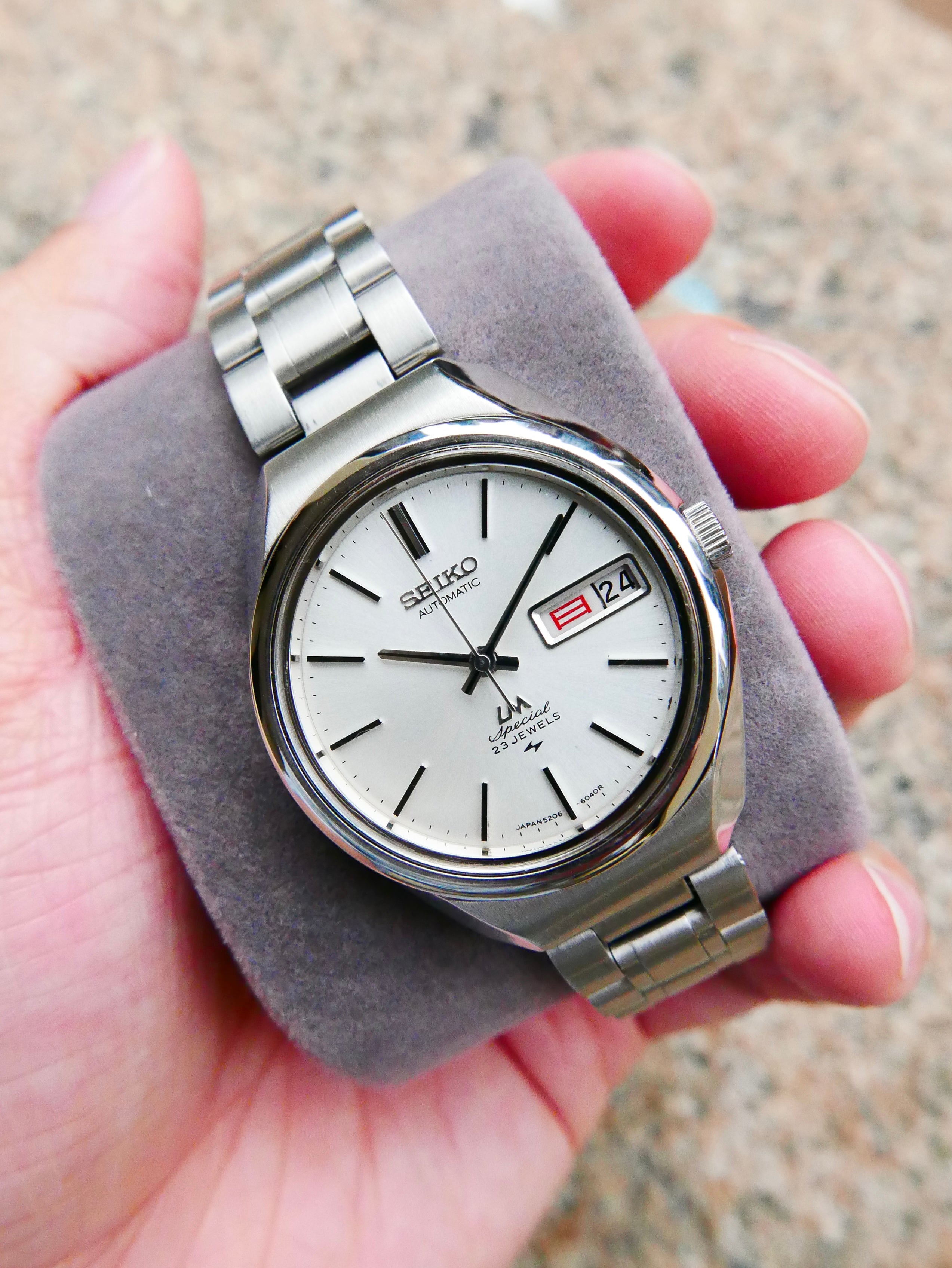 Vintage Watch | Seiko Lord Matic Special 5206 (White Dial)