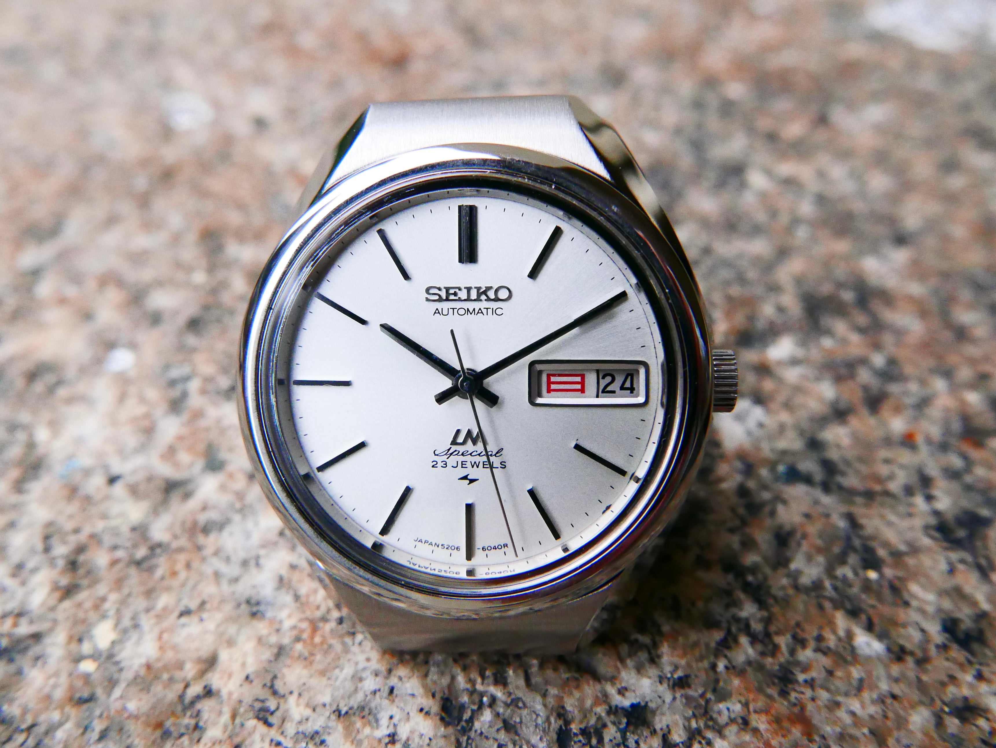 Vintage Watch | Seiko Lord Matic Special 5206 (White Dial)