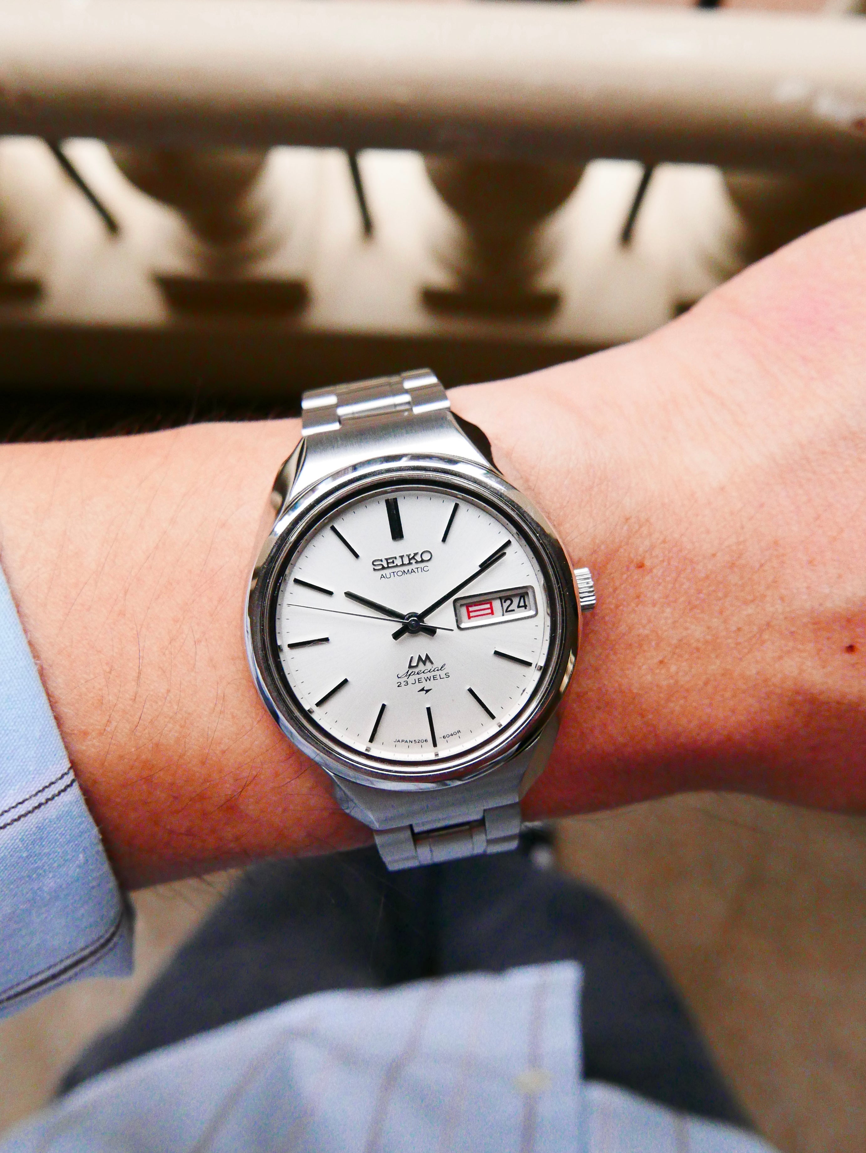 Vintage Watch | Seiko Lord Matic Special 5206 (White Dial)