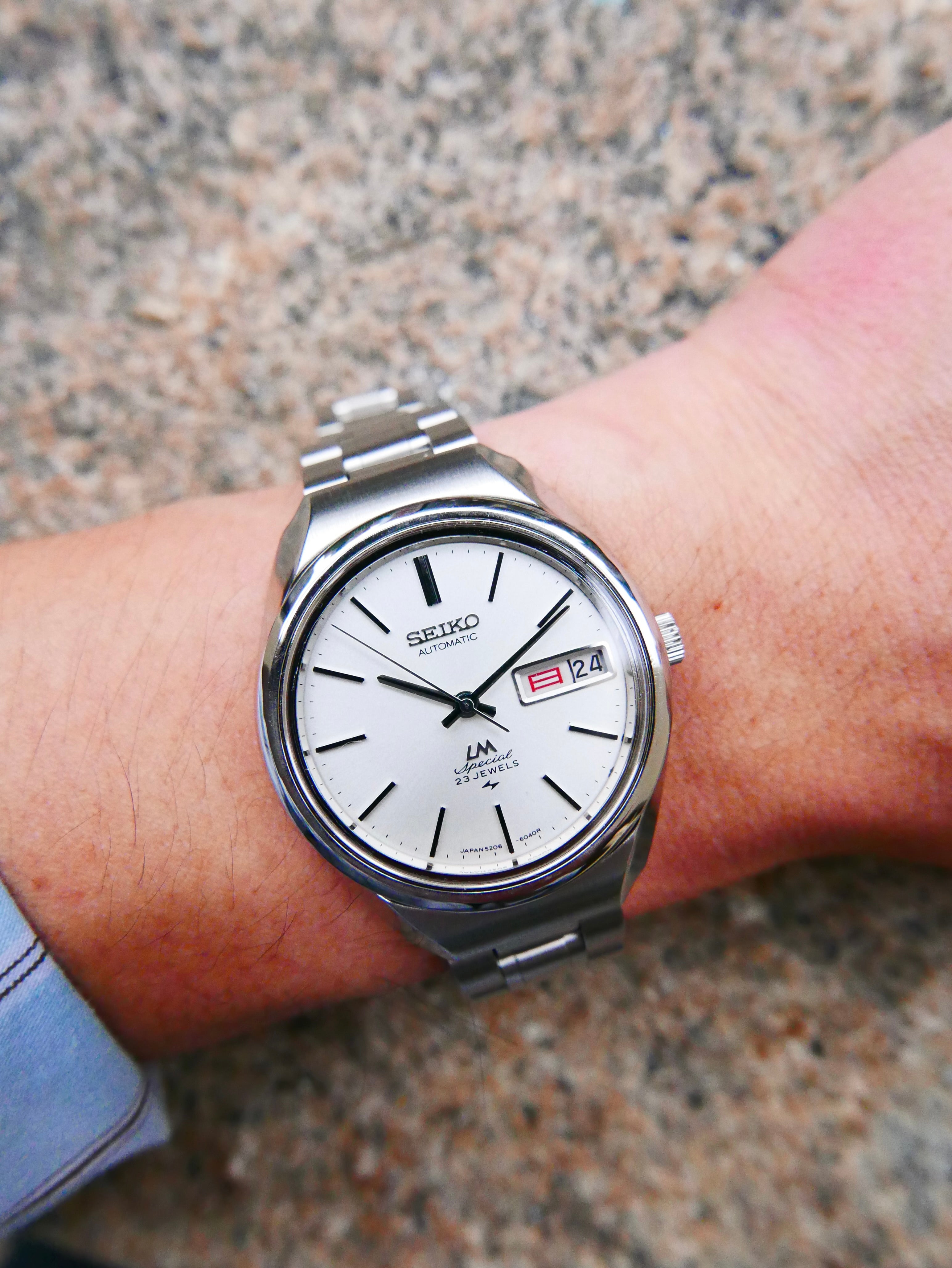 Vintage Watch | Seiko Lord Matic Special 5206 (White Dial)