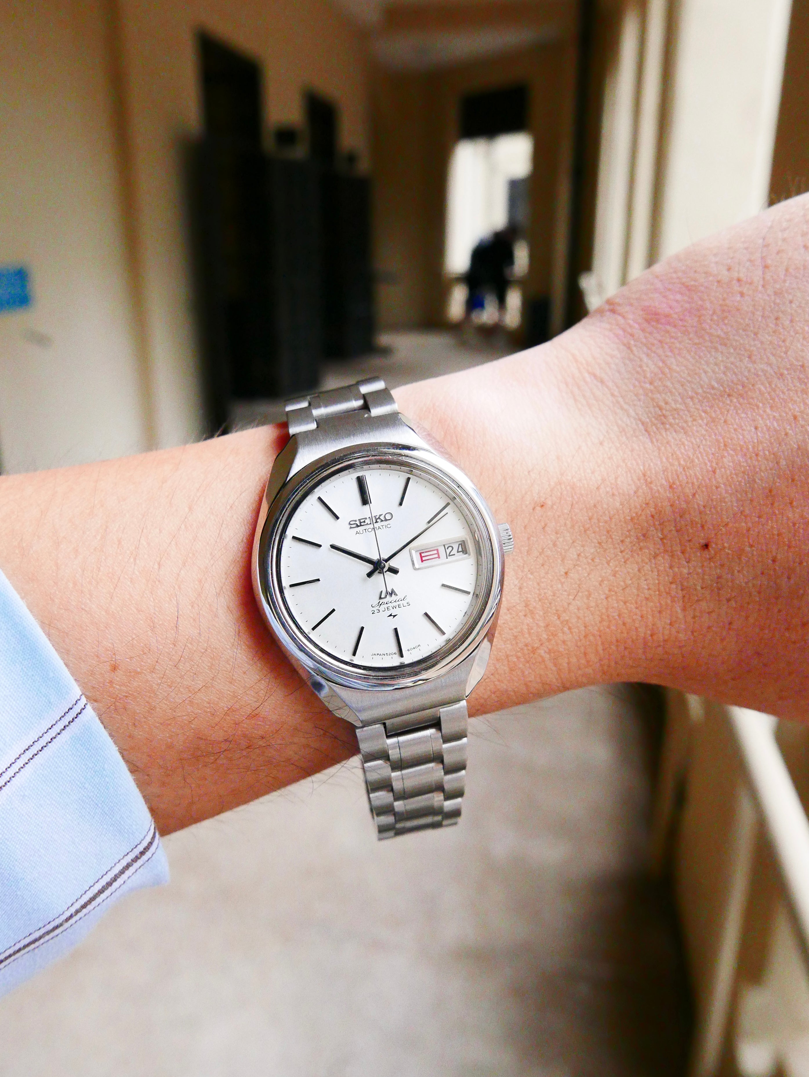Vintage Watch | Seiko Lord Matic Special 5206 (White Dial)