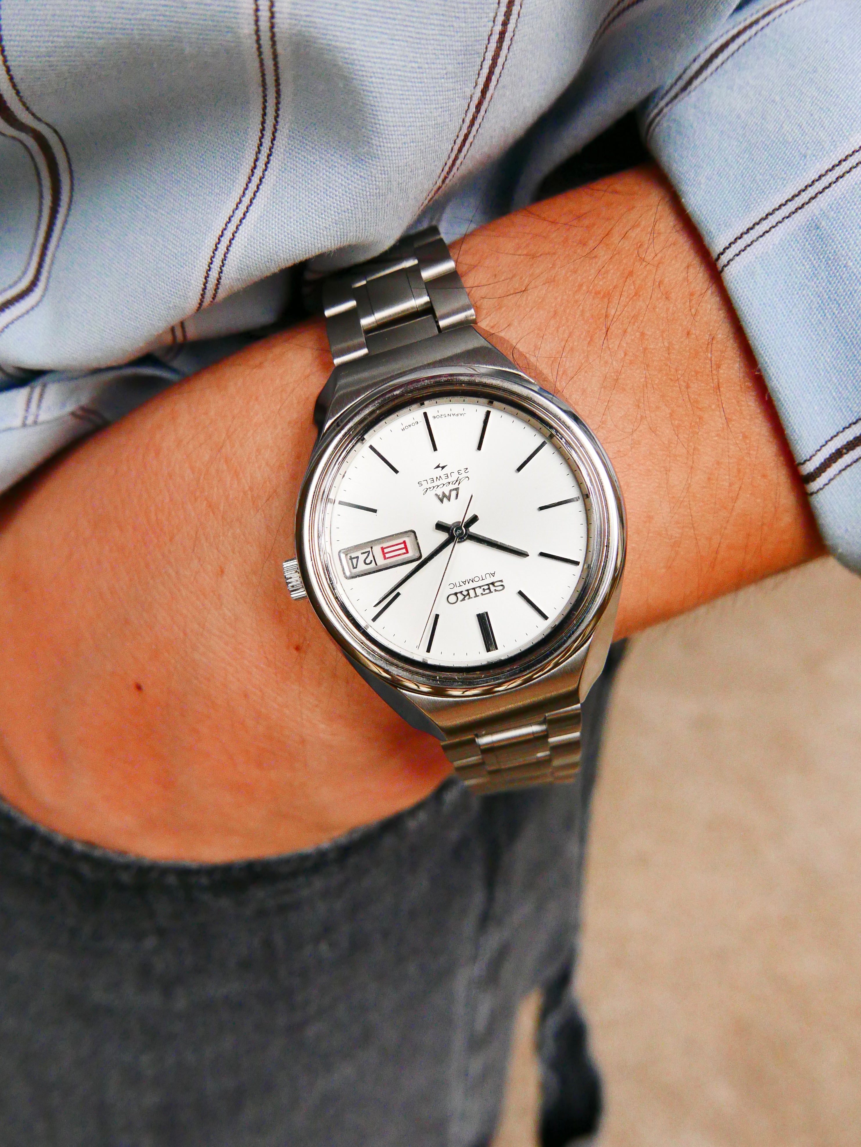 Vintage Watch | Seiko Lord Matic Special 5206 (White Dial)