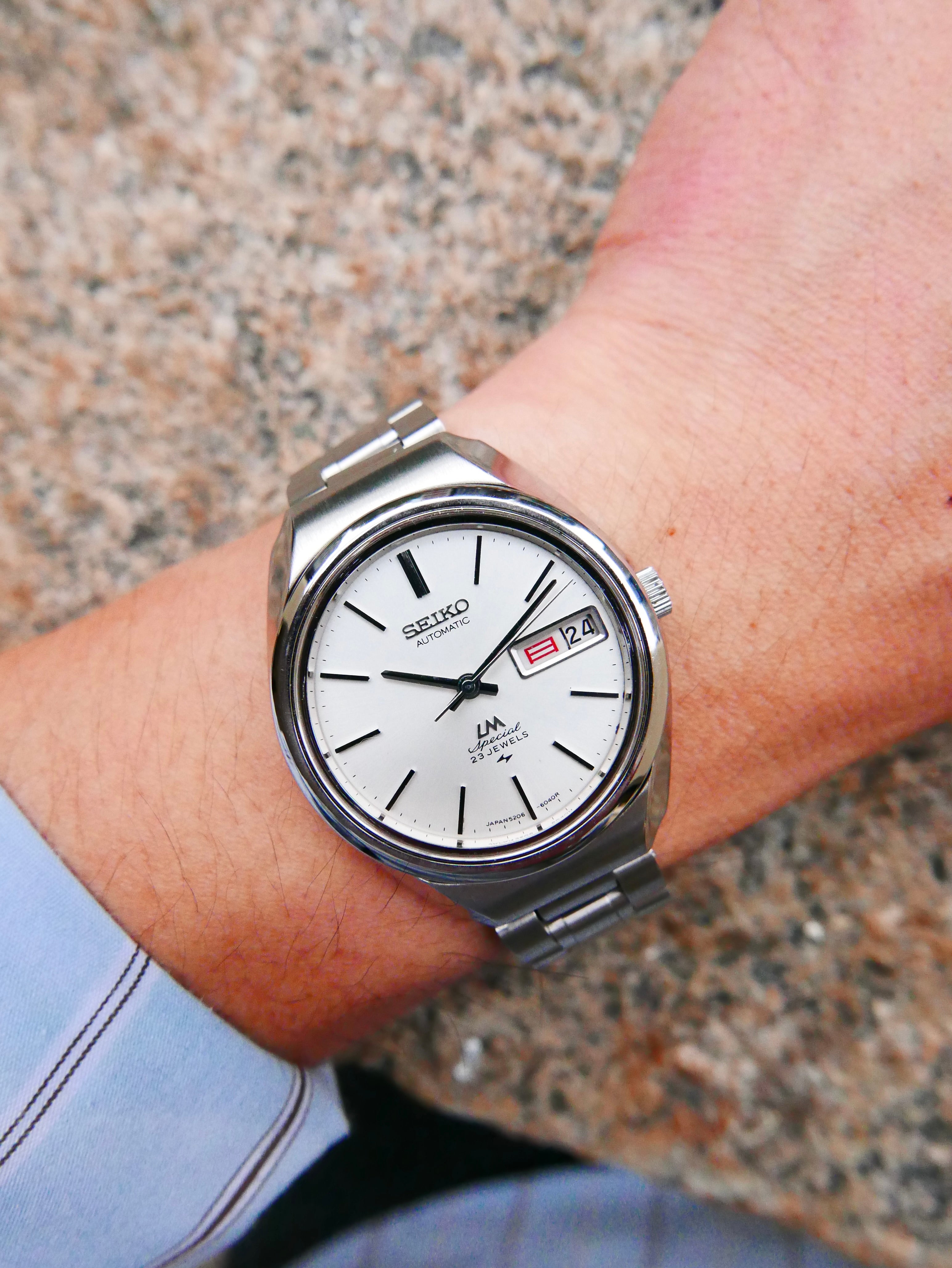 Vintage Watch | Seiko Lord Matic Special 5206 (White Dial)