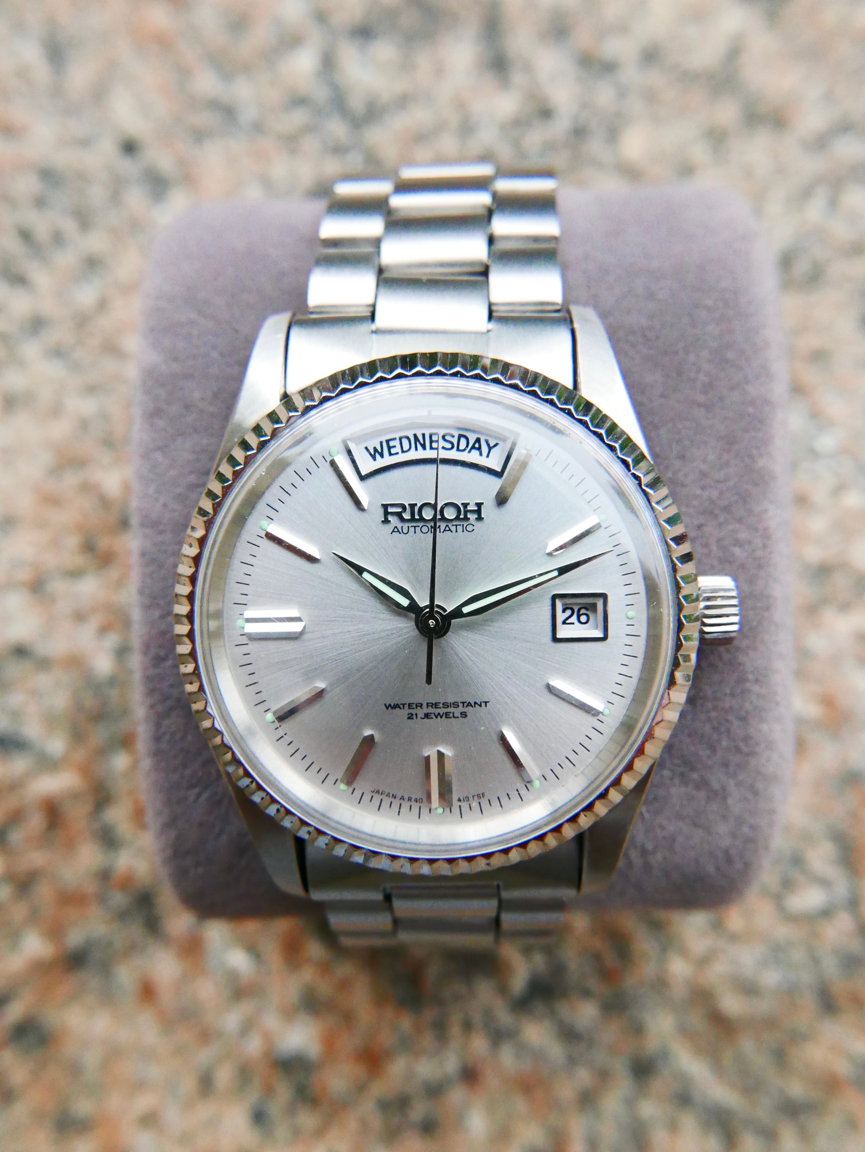 Vintage Watch | Ricoh Automatic Day-Date “President” (Close to NOS)