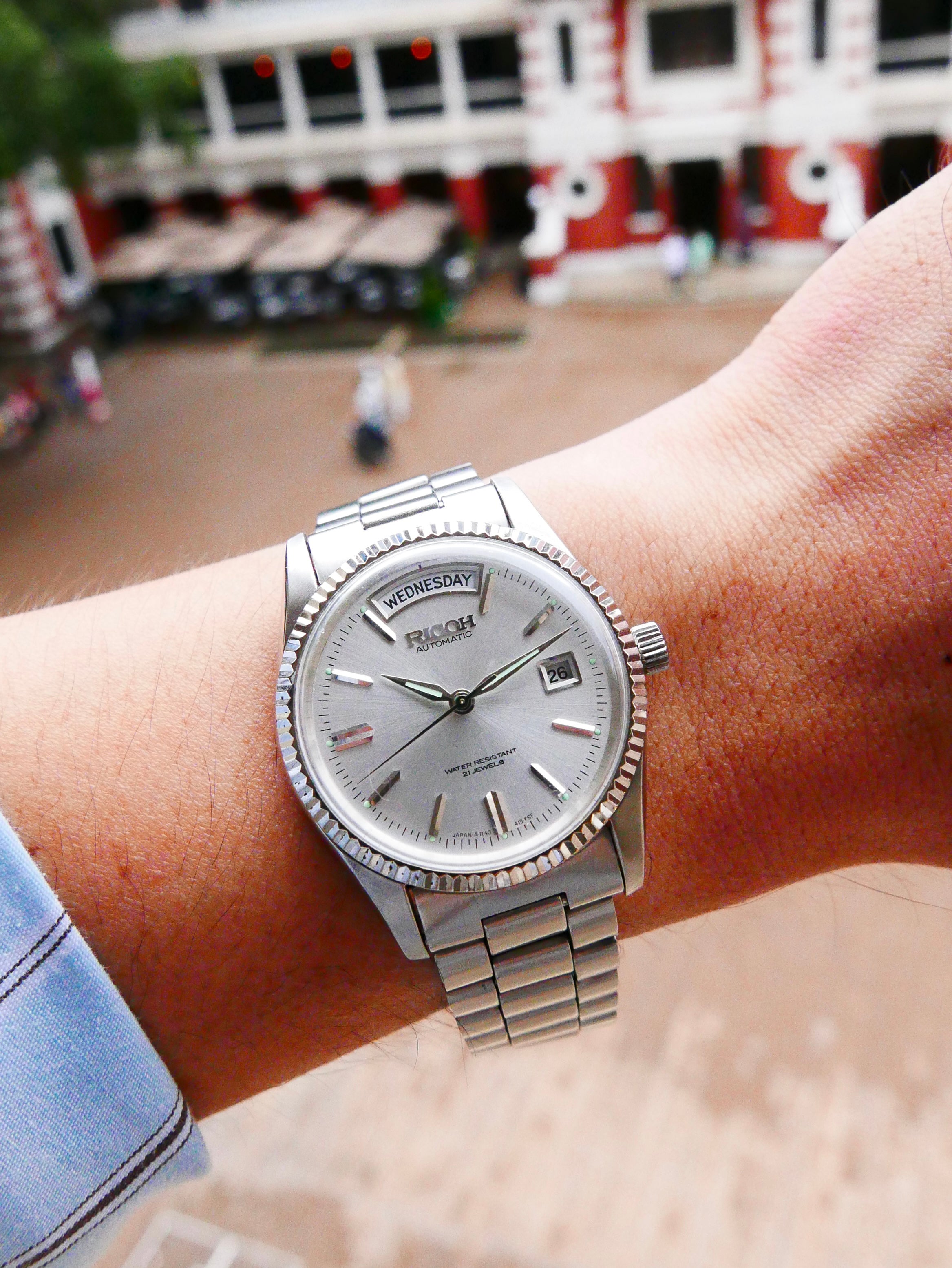 Vintage Watch | Ricoh Automatic Day-Date “President” (Close to NOS)