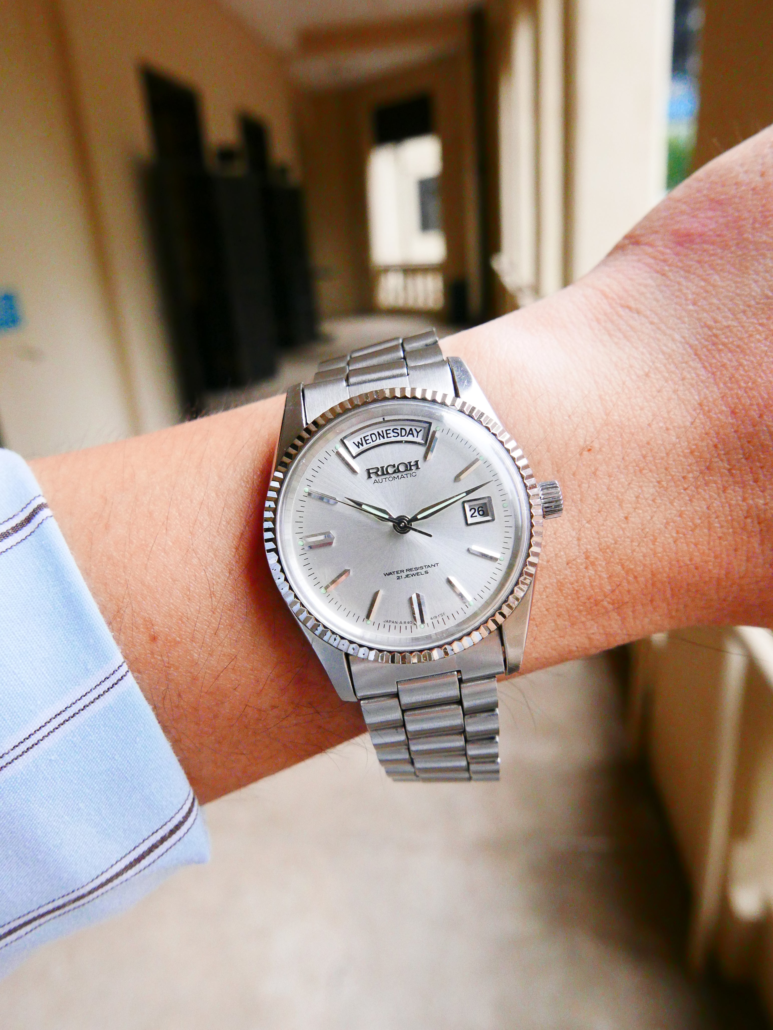 Vintage Watch | Ricoh Automatic Day-Date “President” (Close to NOS)