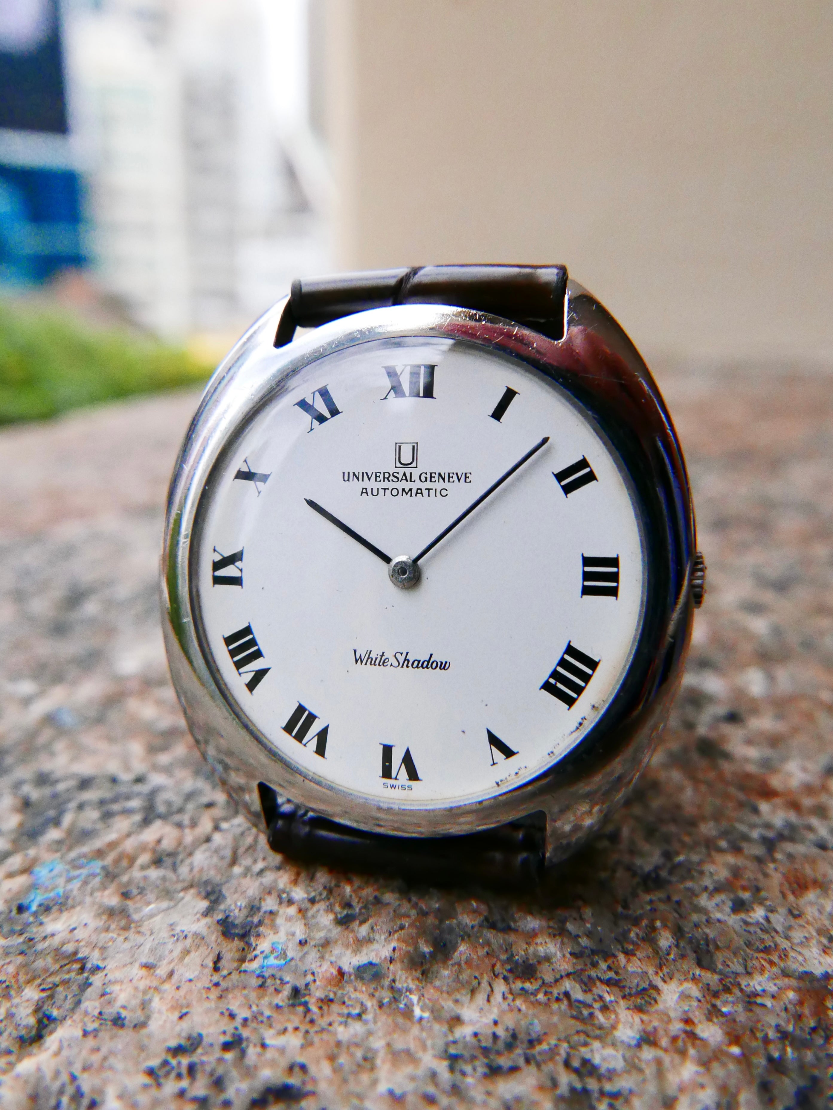 Vintage Watch | Universal Geneve White Shadow Automatic 866101