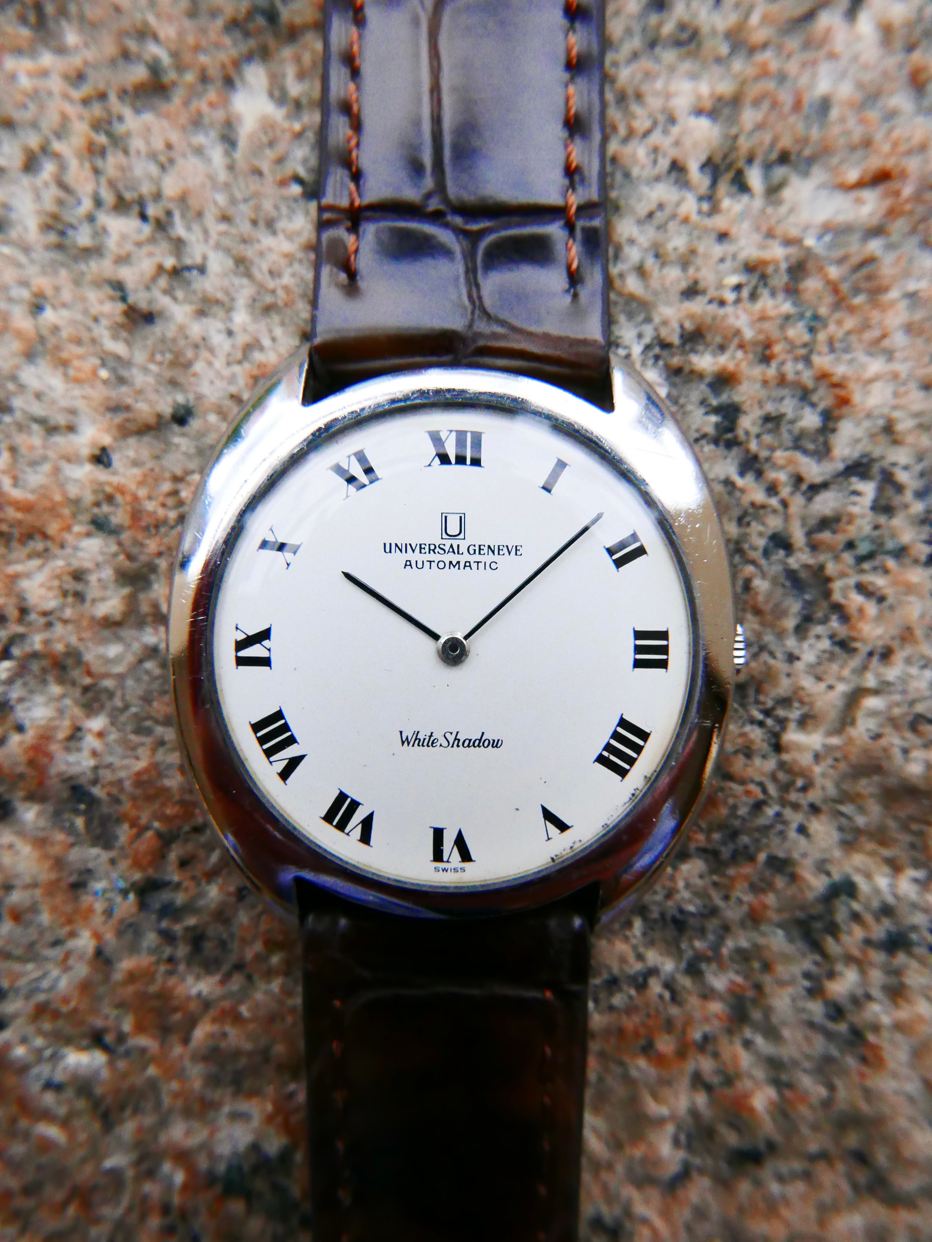 Vintage Watch | Universal Geneve White Shadow Automatic 866101