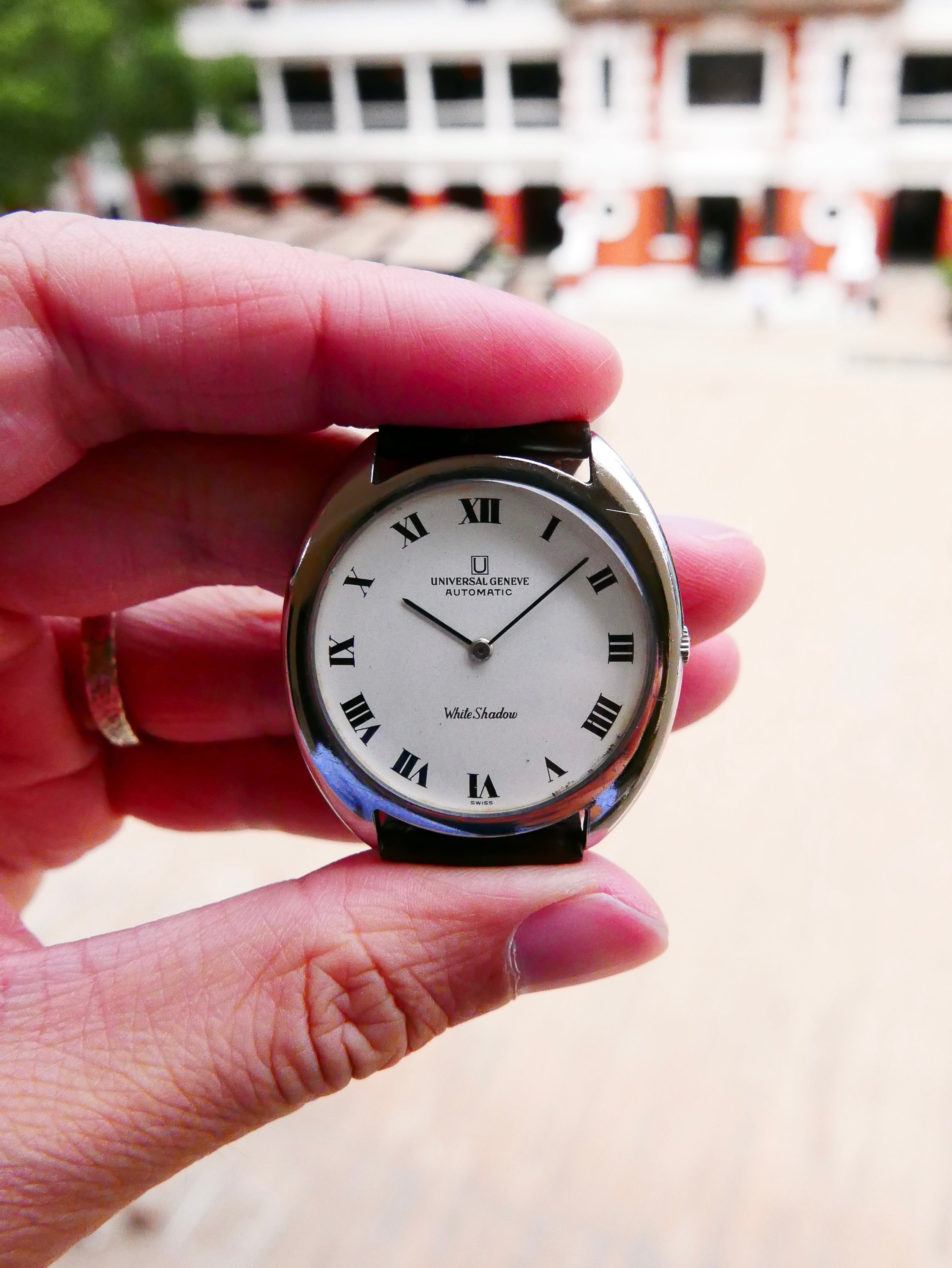 Vintage Watch | Universal Geneve White Shadow Automatic 866101