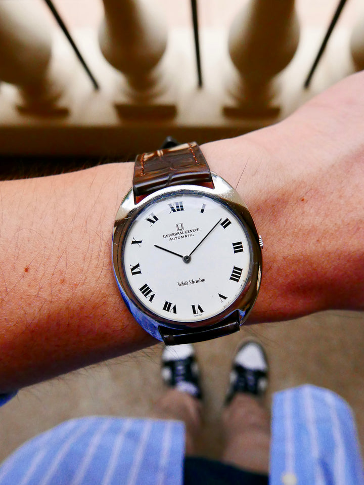 Vintage Watch | Universal Geneve White Shadow Automatic 866101