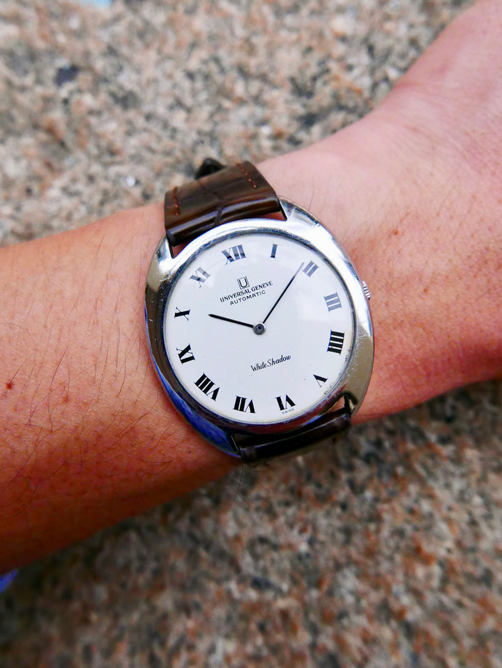 Vintage Watch | Universal Geneve White Shadow Automatic 866101