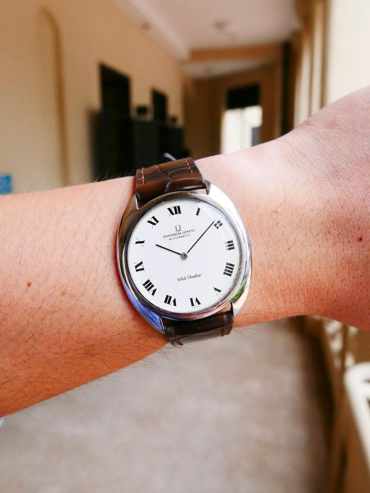 Vintage Watch | Universal Geneve White Shadow Automatic 866101