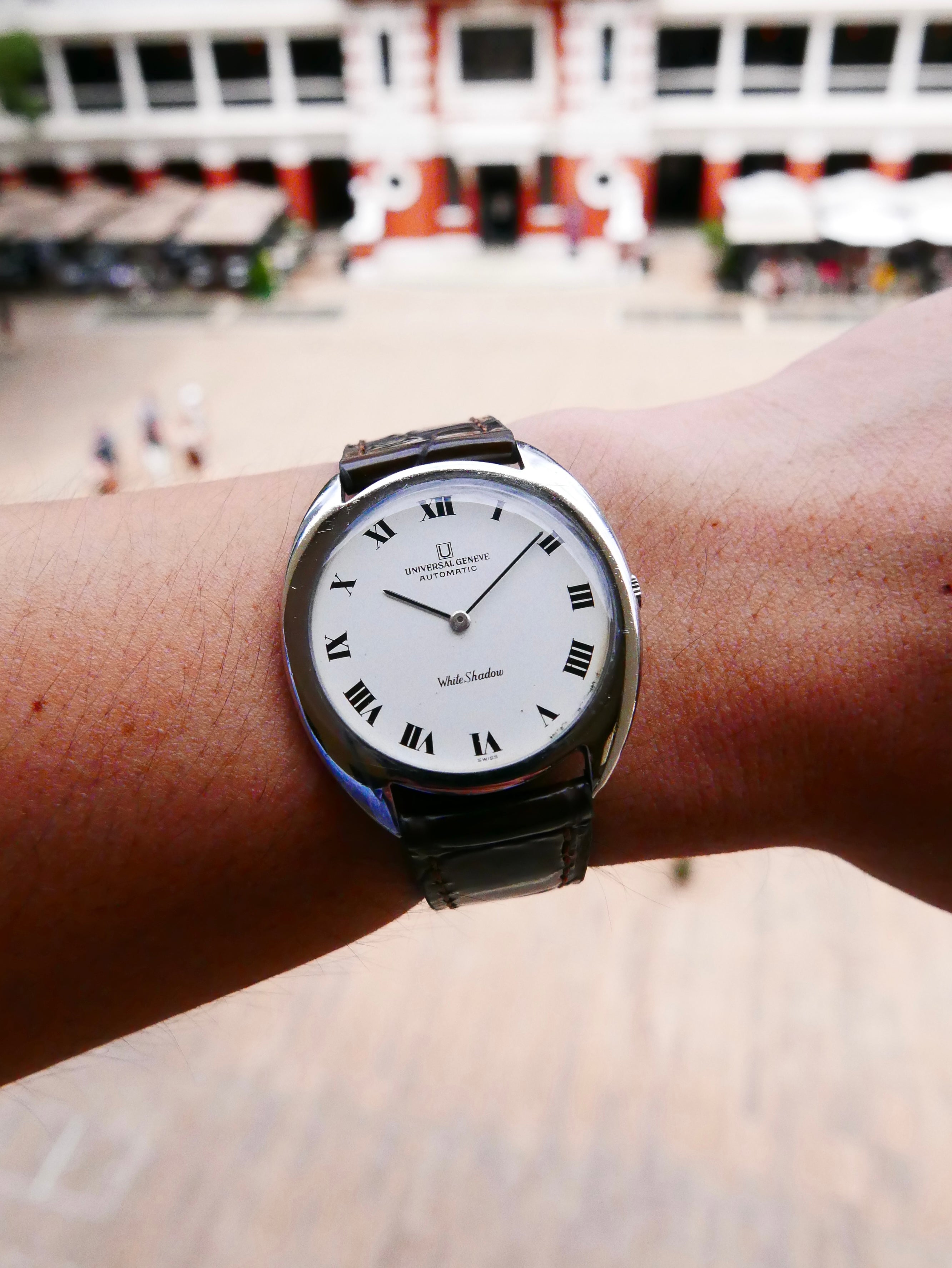 Vintage Watch | Universal Geneve White Shadow Automatic 866101