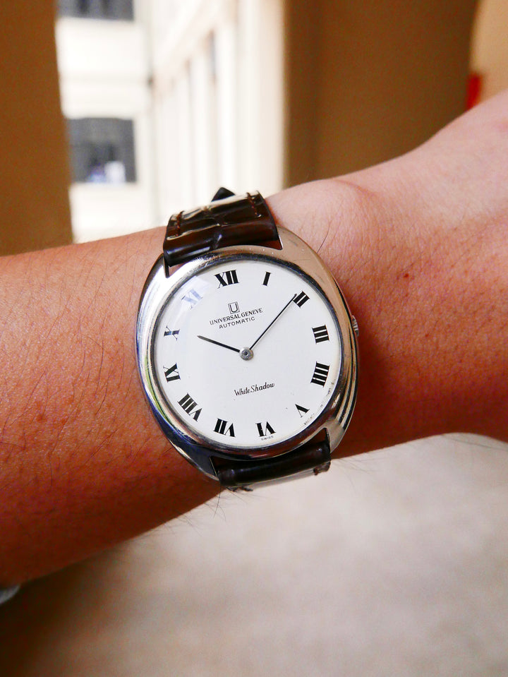 Vintage Watch | Universal Geneve White Shadow Automatic 866101