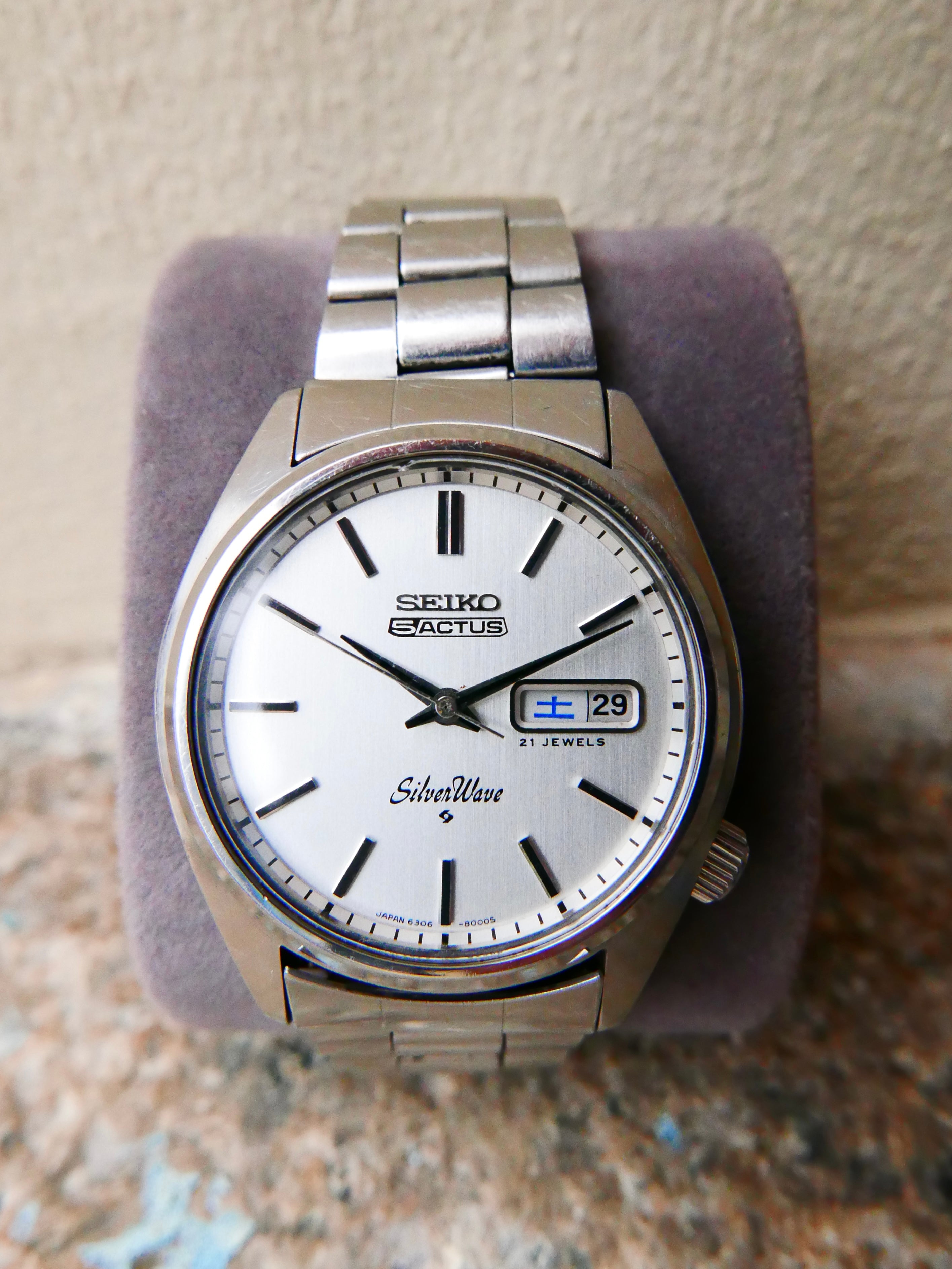 Vintage Watch | Seiko Silverwave 6306-8000 Surface Diver (Silver Dial)