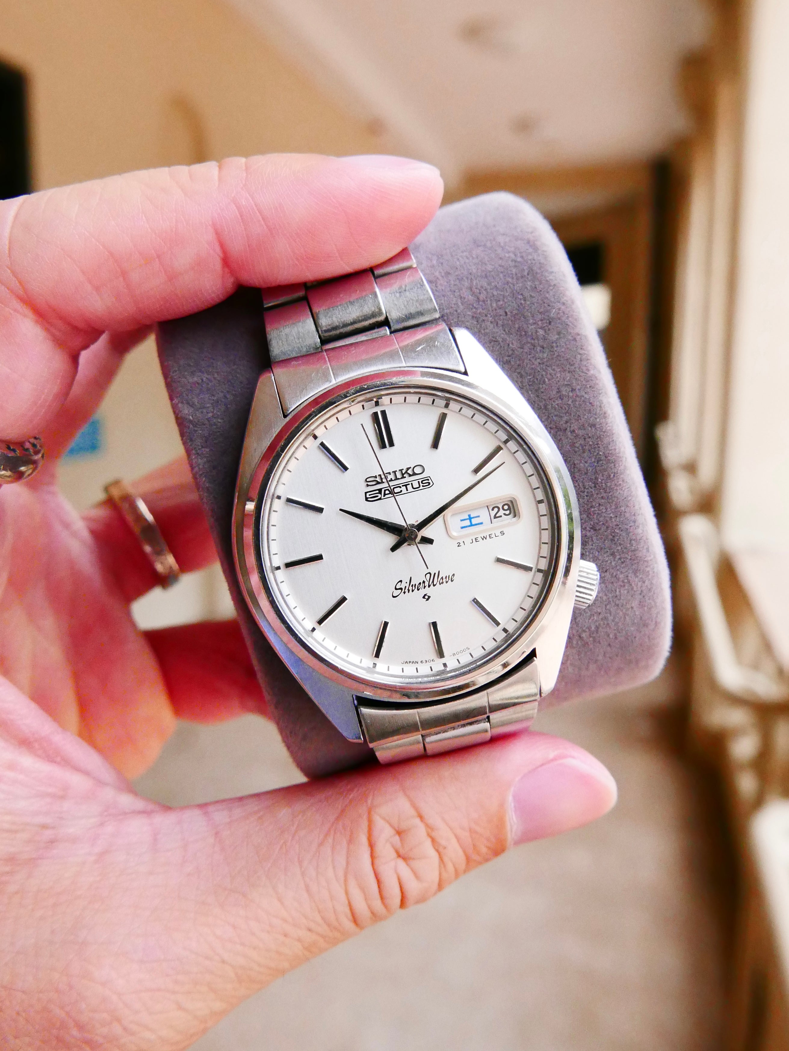 Vintage Watch | Seiko Silverwave 6306-8000 Surface Diver (Silver Dial)