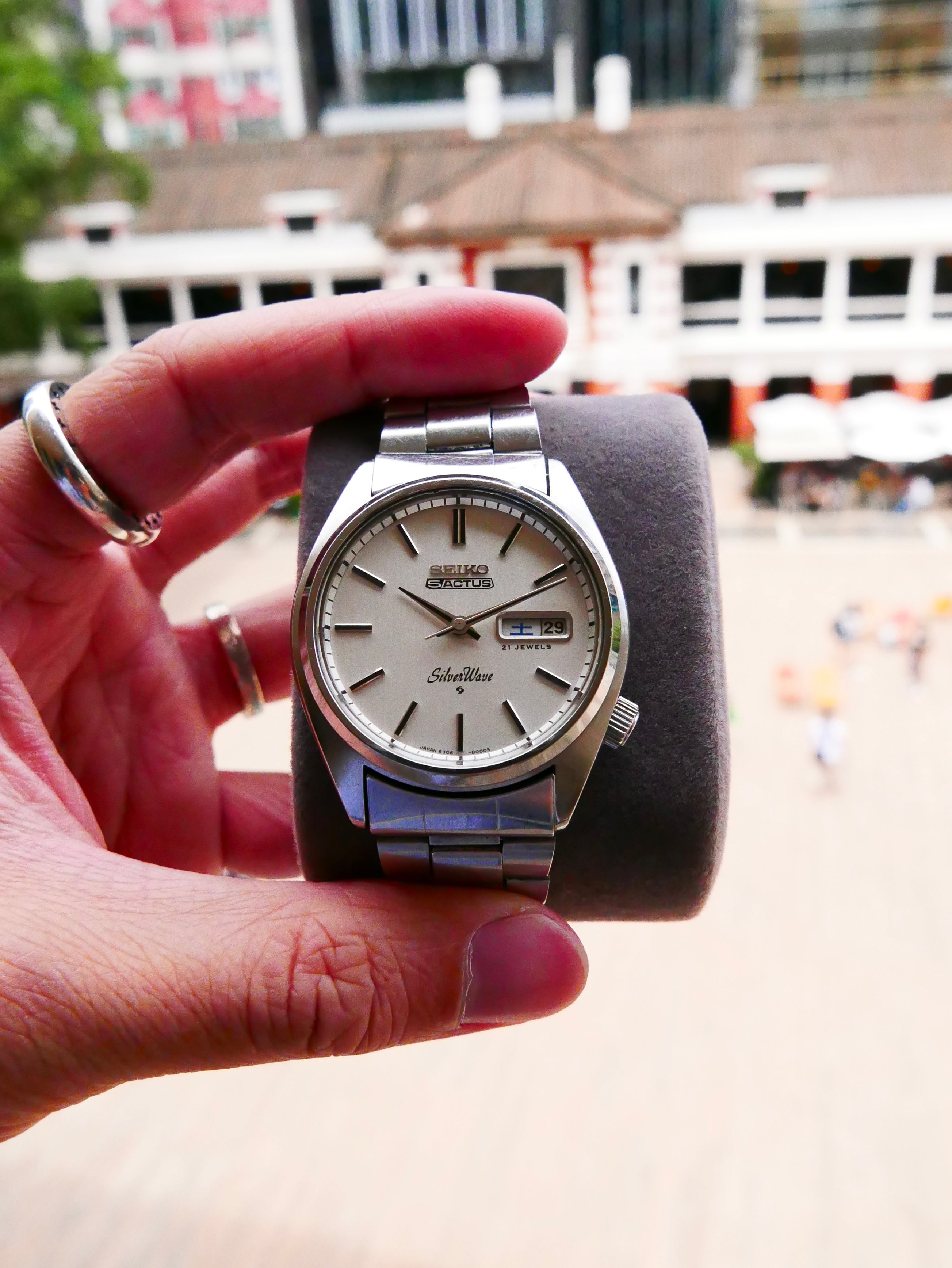 Vintage Watch | Seiko Silverwave 6306-8000 Surface Diver (Silver Dial)