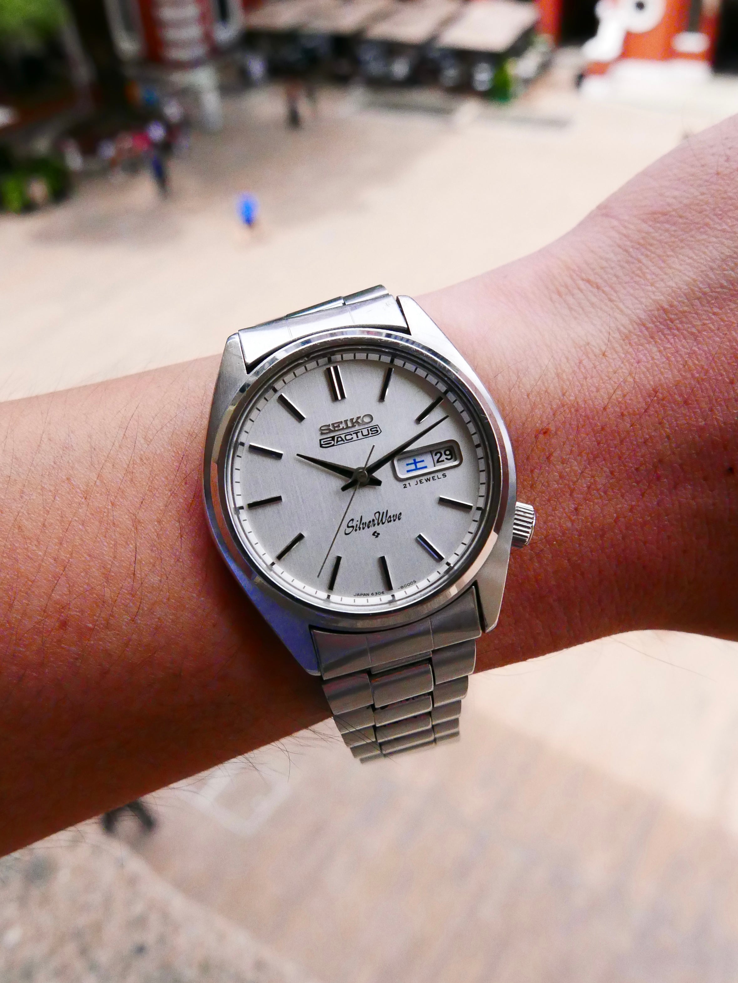 Vintage Watch | Seiko Silverwave 6306-8000 Surface Diver (Silver Dial)