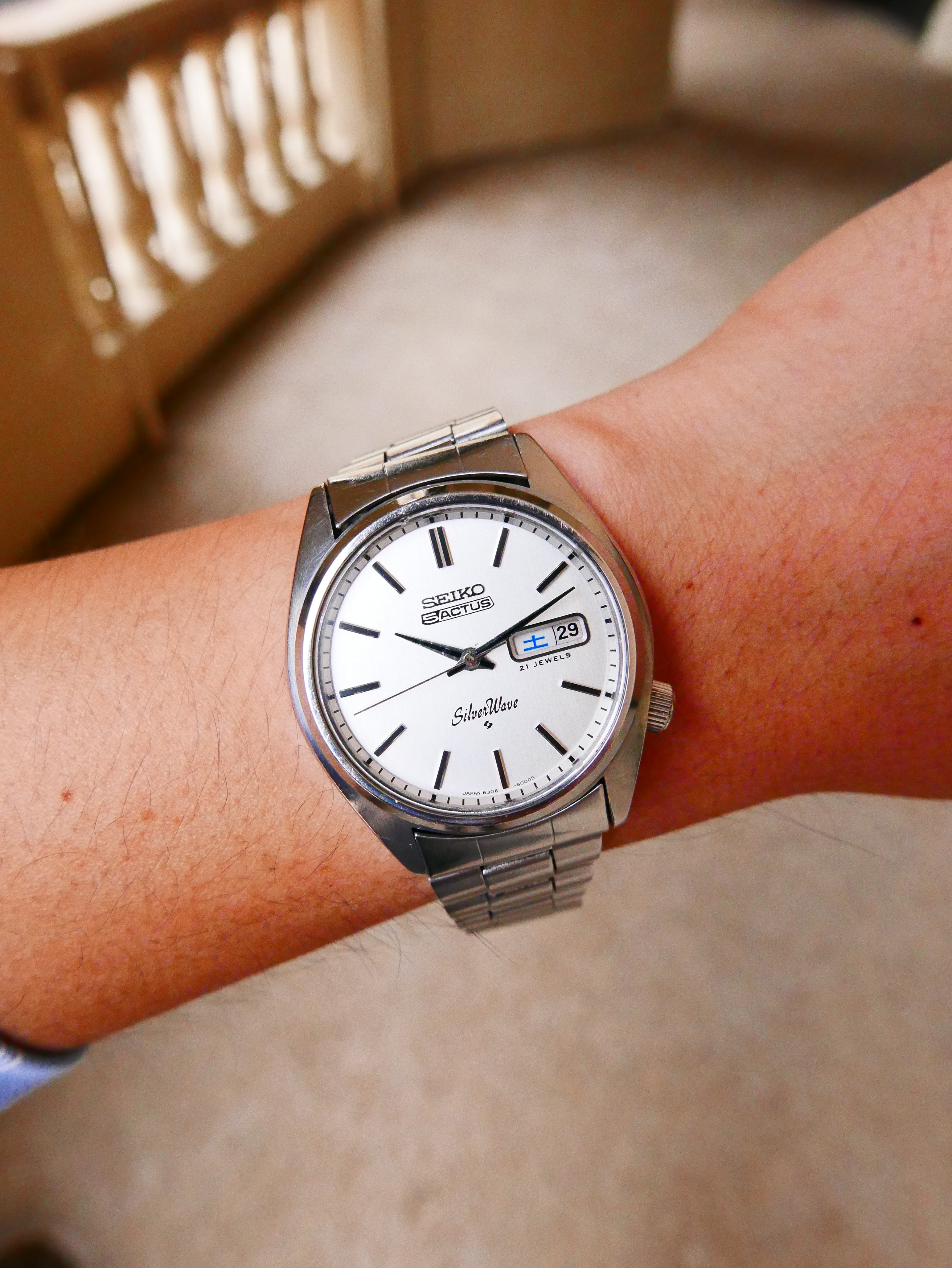 Vintage Watch | Seiko Silverwave 6306-8000 Surface Diver (Silver Dial)